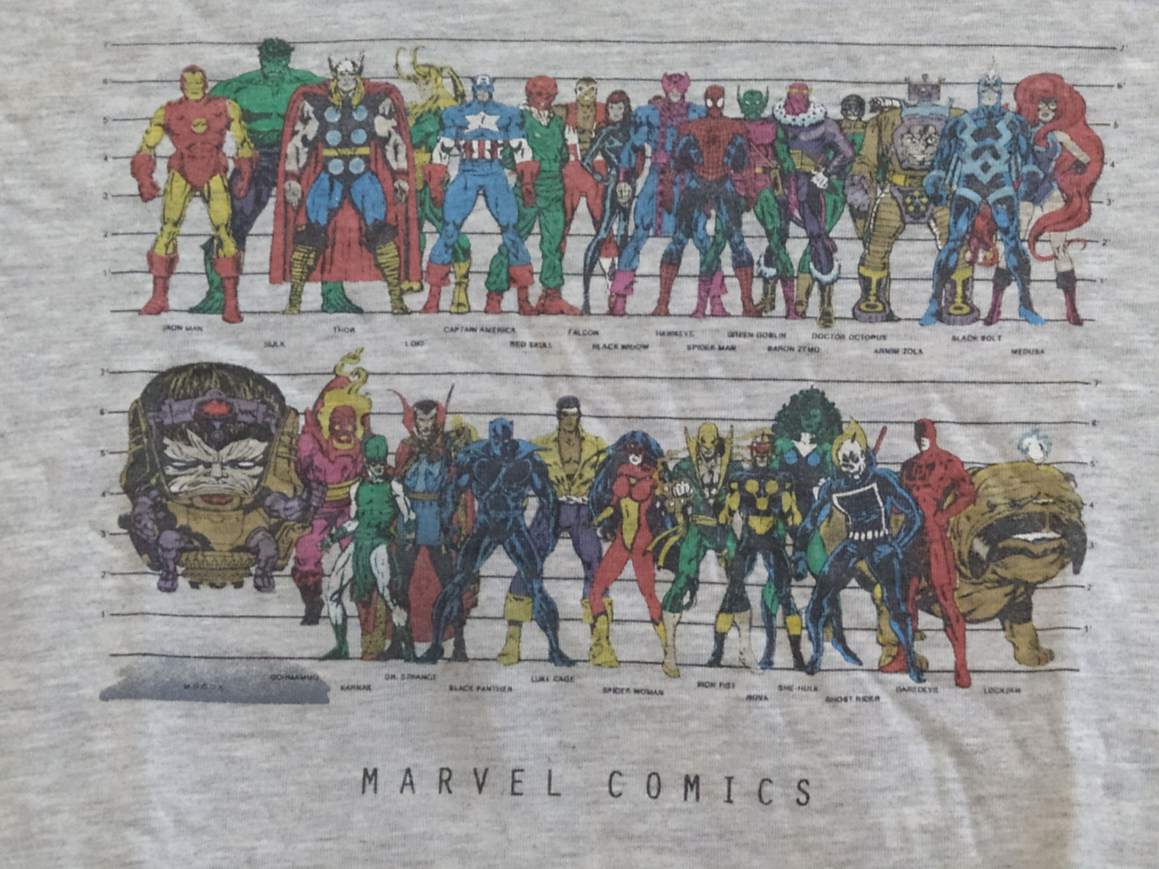 Marvel Comics Marvel Comics Character x GU Brand TShirt Size US XL / EU 56 / 4 - 2 Thumbnail
