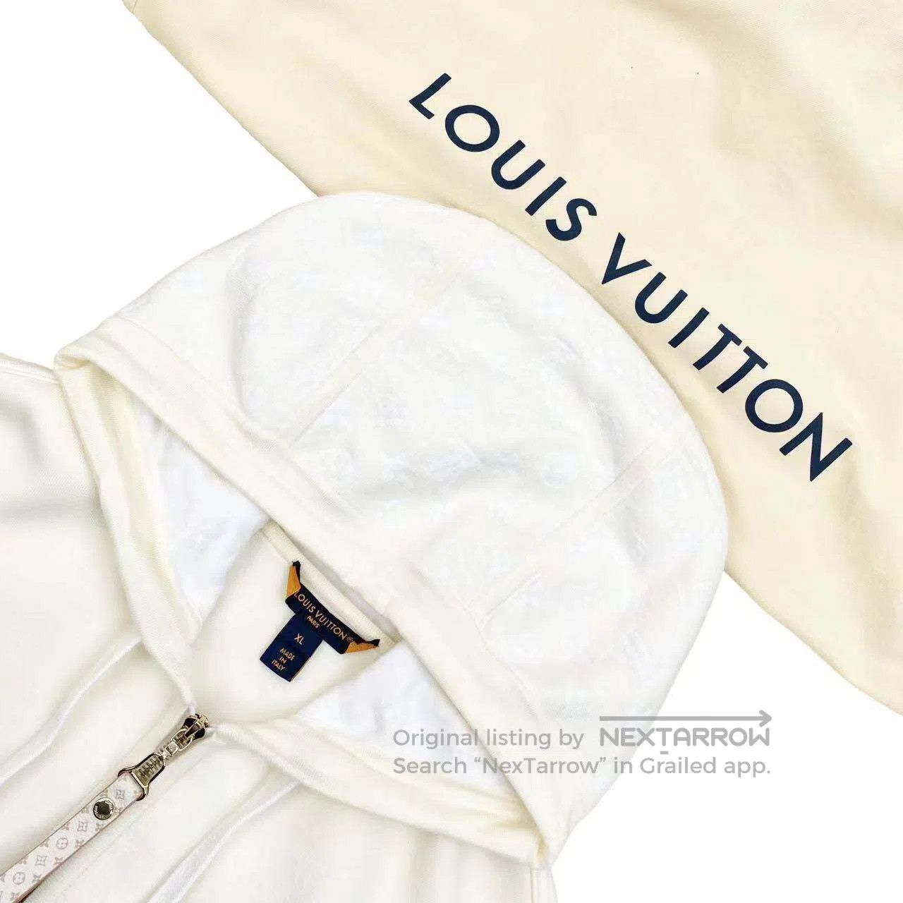 Louis Vuitton Louis Vuitton 25SS presbyopia patchwork zip hoodie| Size XL / US 12-14 / IT 48-50 - 3 Thumbnail