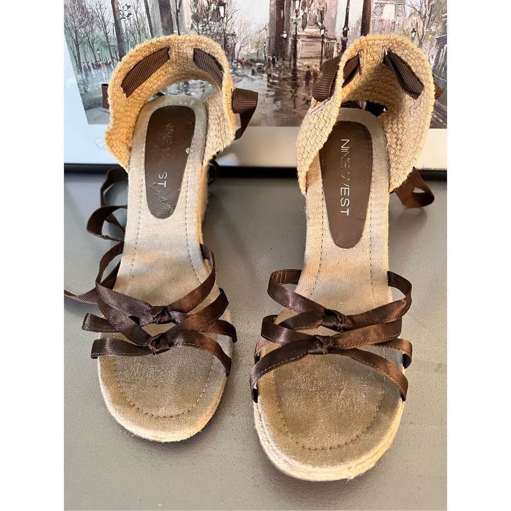 Nine West Nine West Espadrille Sandals Size US 8 / IT 38 - 6 Thumbnail