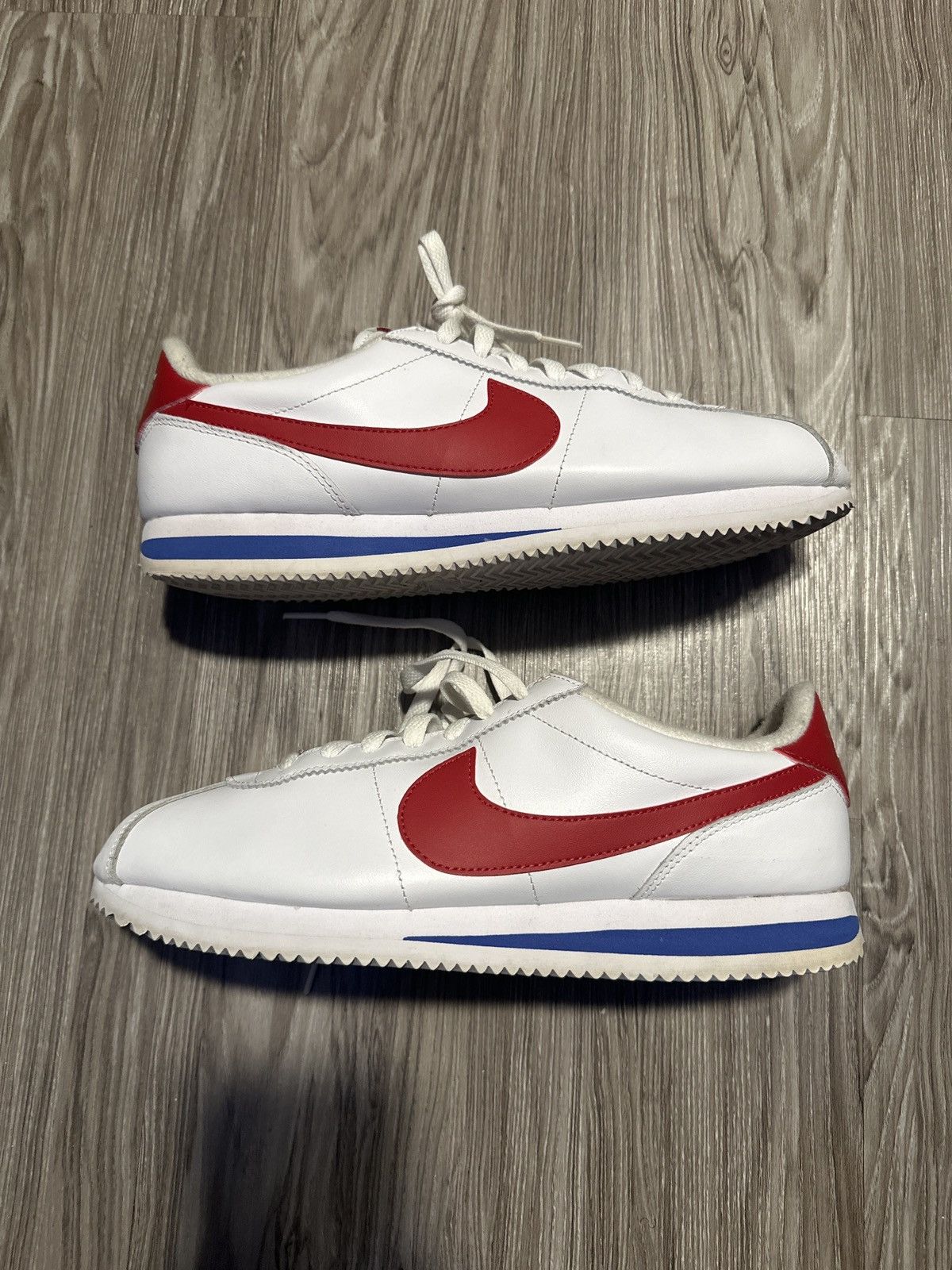 image of Nike Classic Cortez Forrest Gump Shoes in Black, Men's (Size 11)