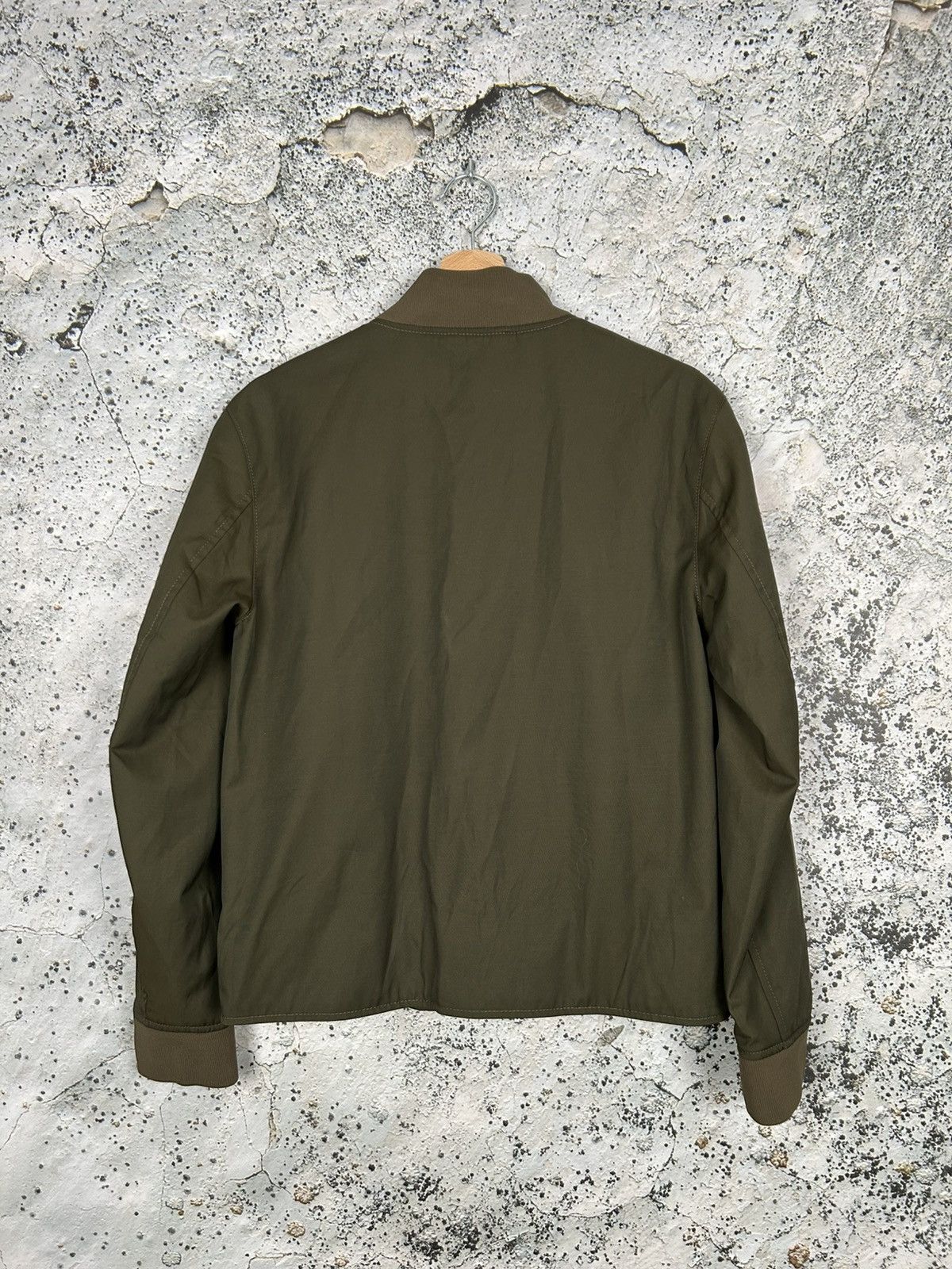BILLTORNADE × Designer Billtornade Paris Minimalist Olive Bomber Jacket Designer Size US S / EU 44-46 / 1 - 5 Thumbnail