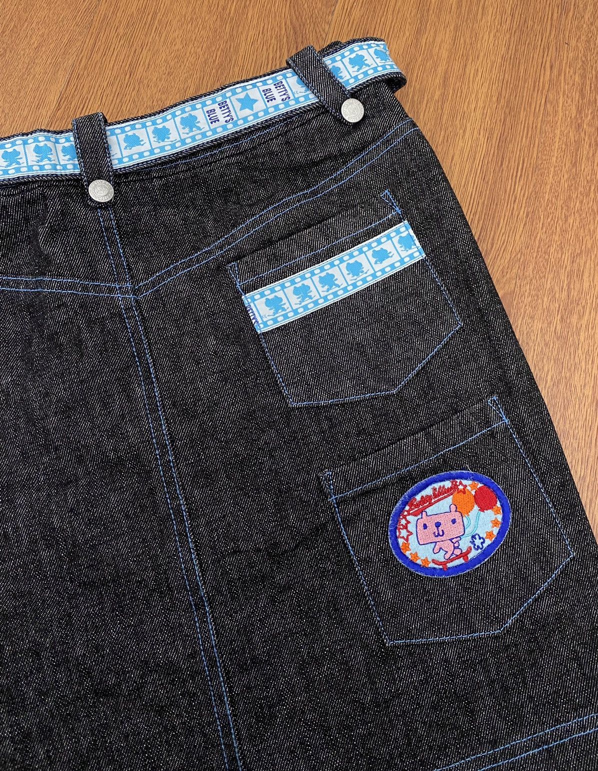 Angel Blue × Hysteric Glamour × Japanese Brand Bettys's Blue by shinji abe denim skirt Size 28" / US 6 / IT 42 - 3 Thumbnail