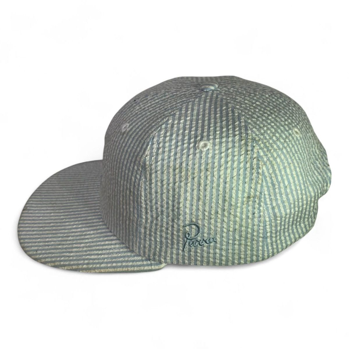 By Parra parra 6 panel unconstructed hat orange seersucker blue Size ONE SIZE - 5 Thumbnail