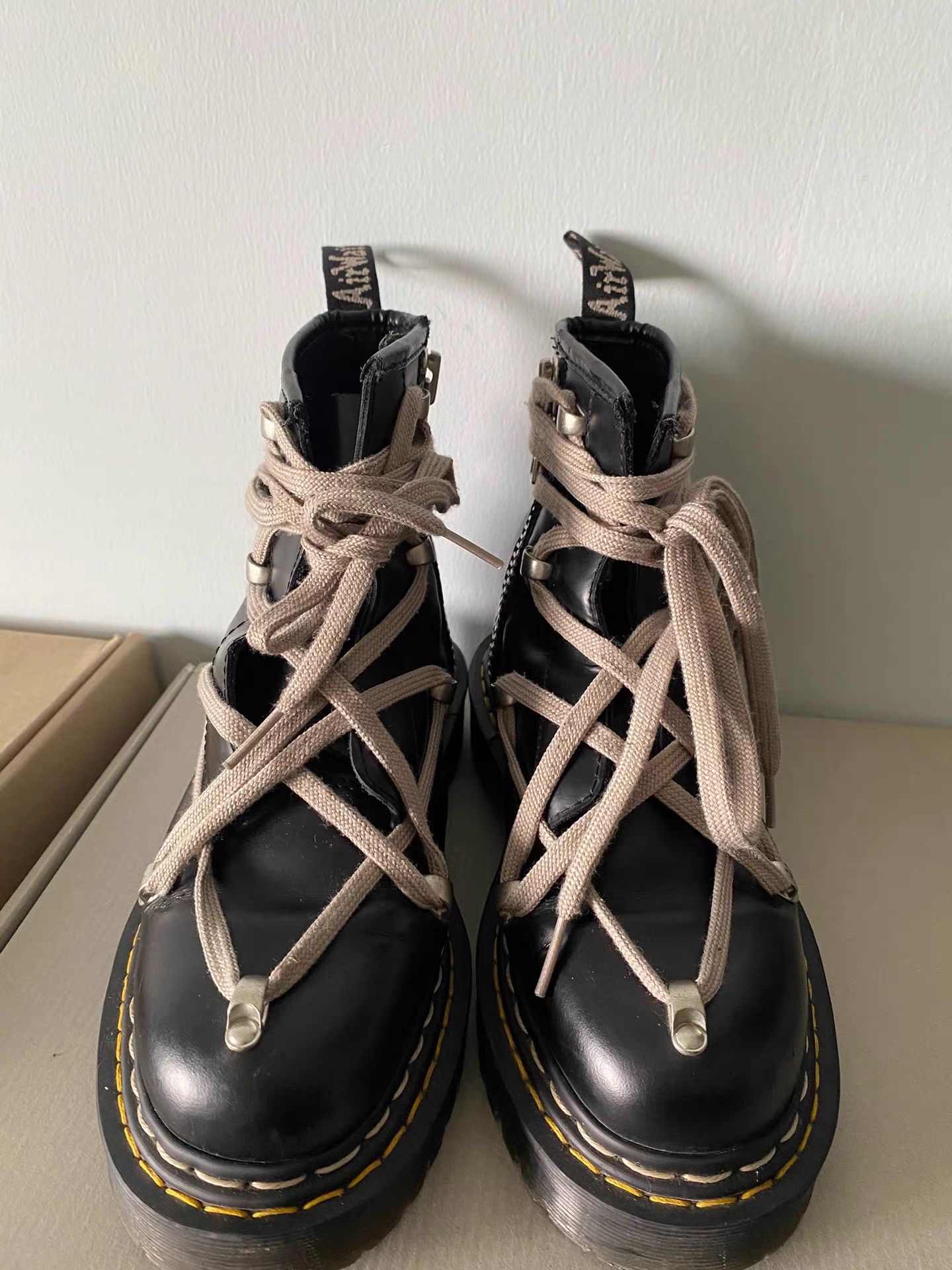 Rick Owens Rick Owens x Dr. Martens boots Size US 6.5 / IT 36.5 - 4 Thumbnail