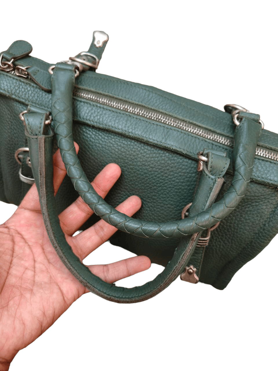 Bottega Veneta Bottega Veneta Leather Handbag Size ONE SIZE - 3 Thumbnail