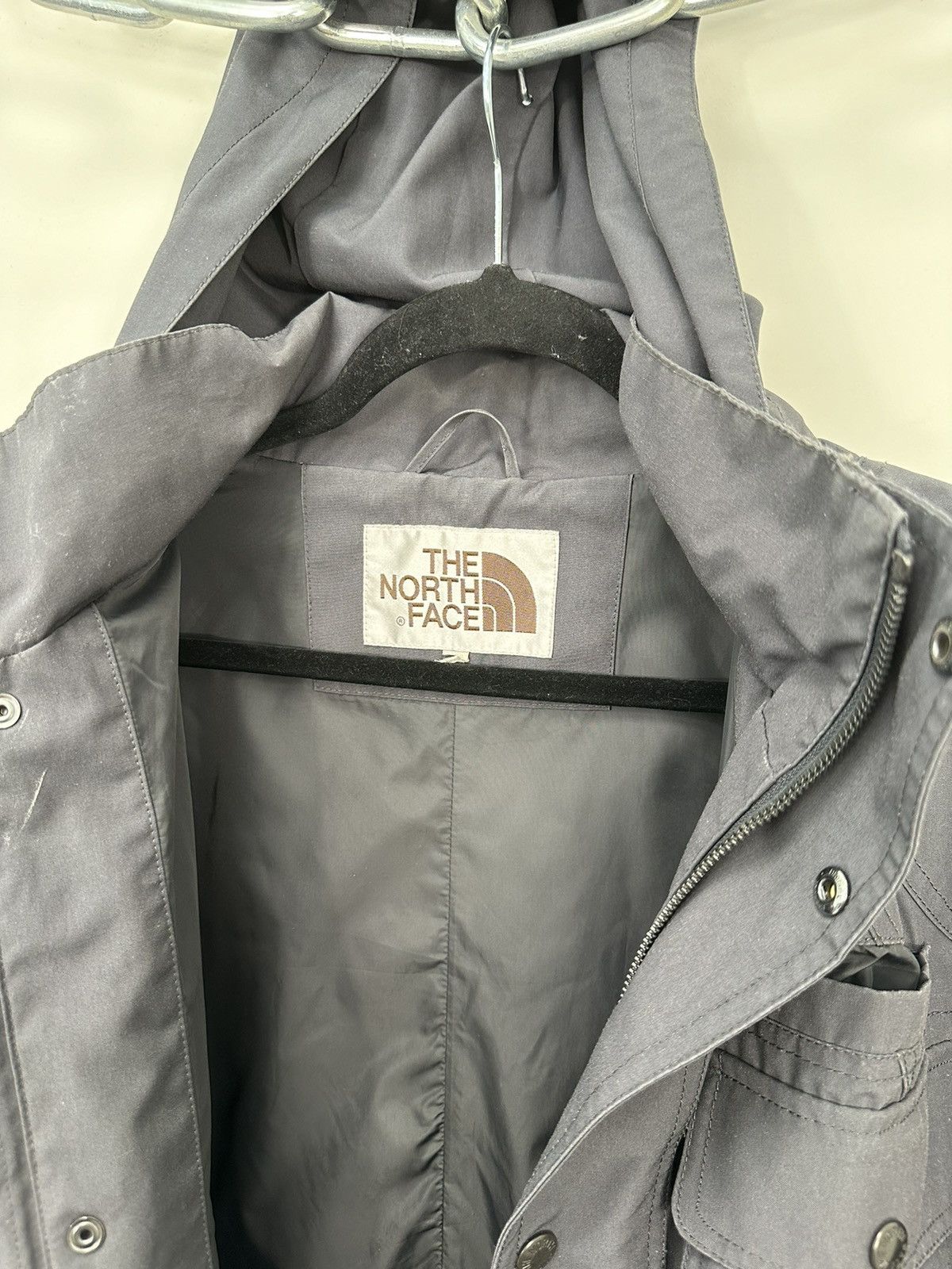 The North Face Vintage The North Face Men's Brown Tag Hooded Outdoor Jacket Size US XL / EU 56 / 4 - 10 Thumbnail