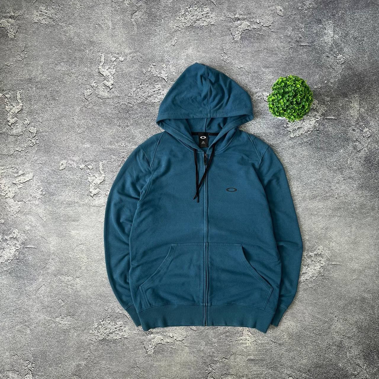 Oakley Vintage Blue Oakley Full Zip Mini Logo Graphic Print Grey Size US S / EU 44-46 / 1 - 1 Thumbnail