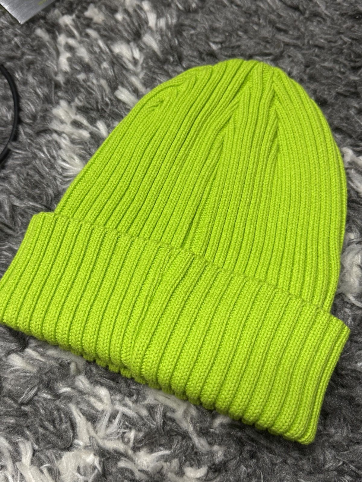 Supreme Supreme Overdyed Beanie Lime Green Size ONE SIZE - 7 Thumbnail