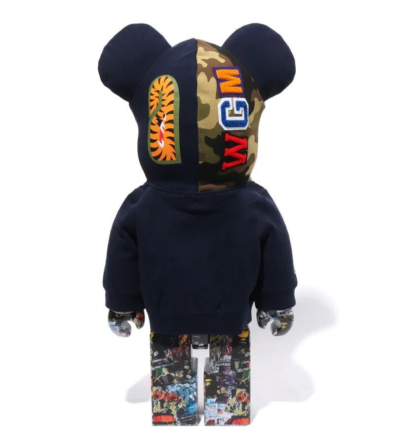 Bape Bape Camo Shark 400% and 100% Bearbrick Size ONE SIZE - 5 Thumbnail