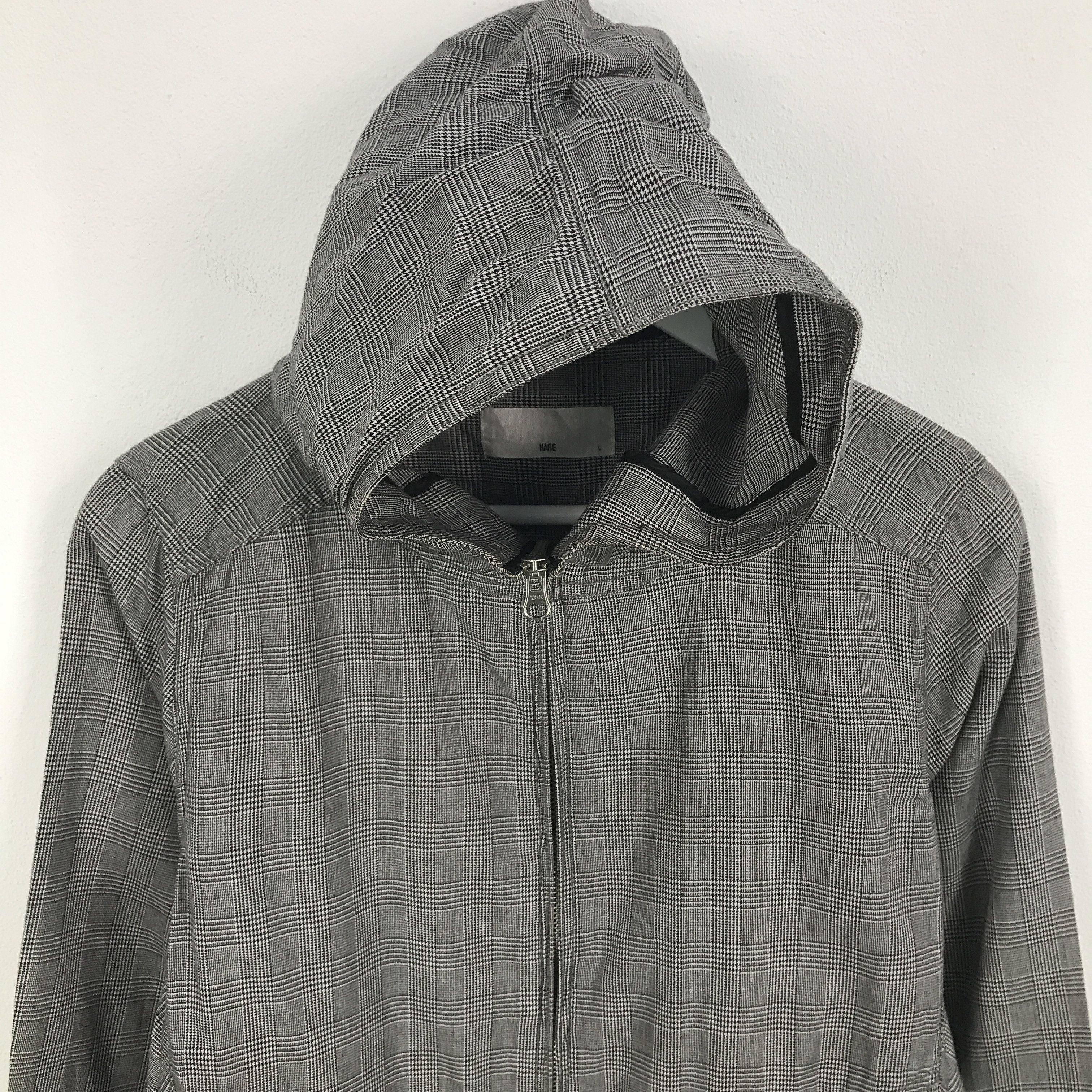 HARE × Japanese Brand Rare HARE Zipper Jacket With Hoodie Size US S / EU 44-46 / 1 - 2 Thumbnail