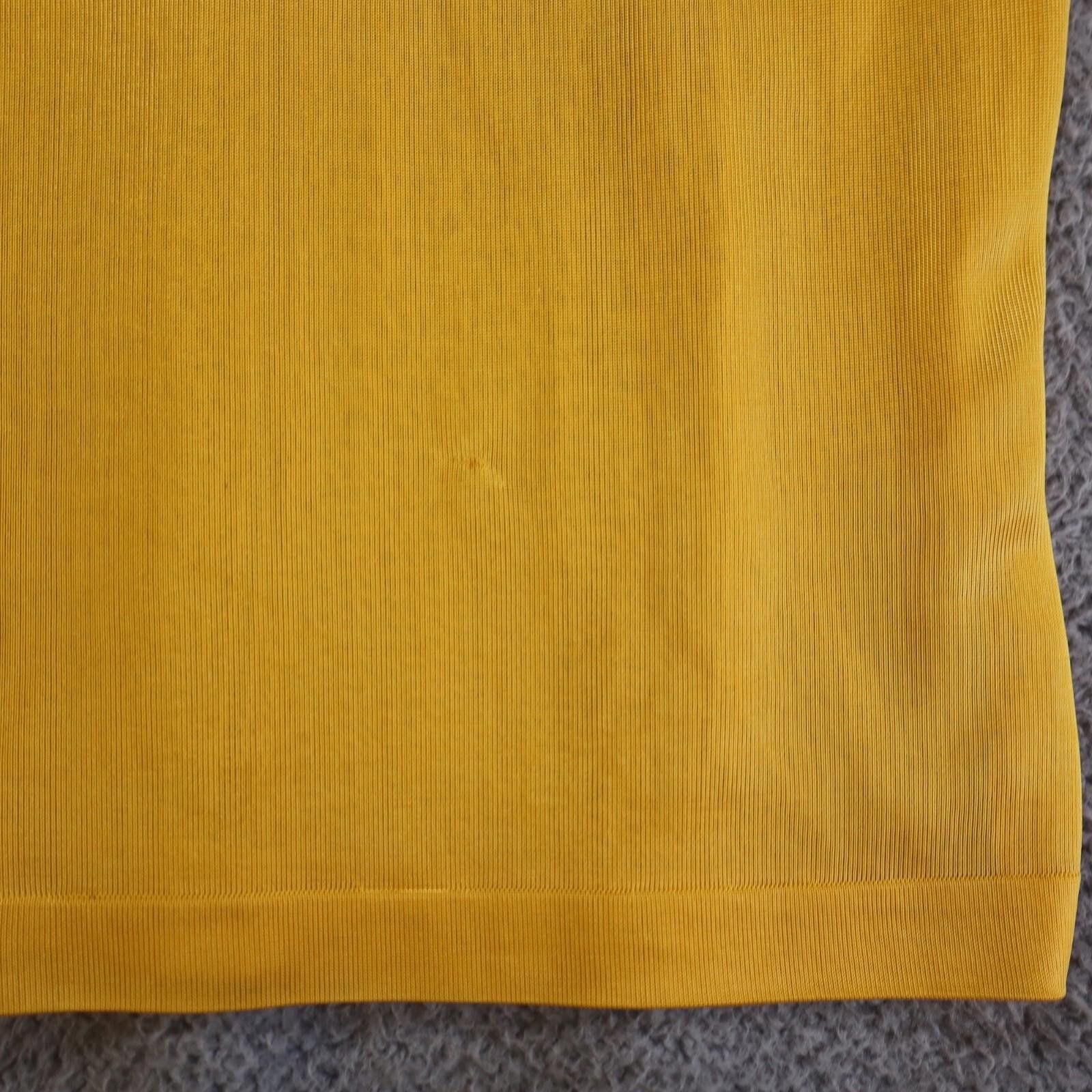 Stacy Adams Stacy Adams Safari Silk Shirt Yellow Gold XXL 2XL vtg Size US XXL / EU 58 / 5 - 7 Thumbnail