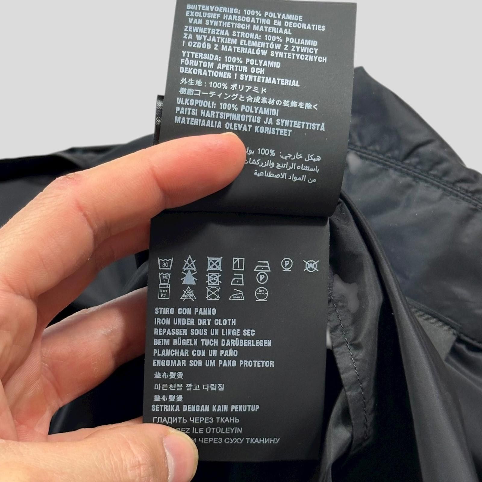 Prada Prada 2018 Race Logo Nylon Blouson Overshirt Jacket - M/L Size US M / EU 48-50 / 2 - 11 Thumbnail