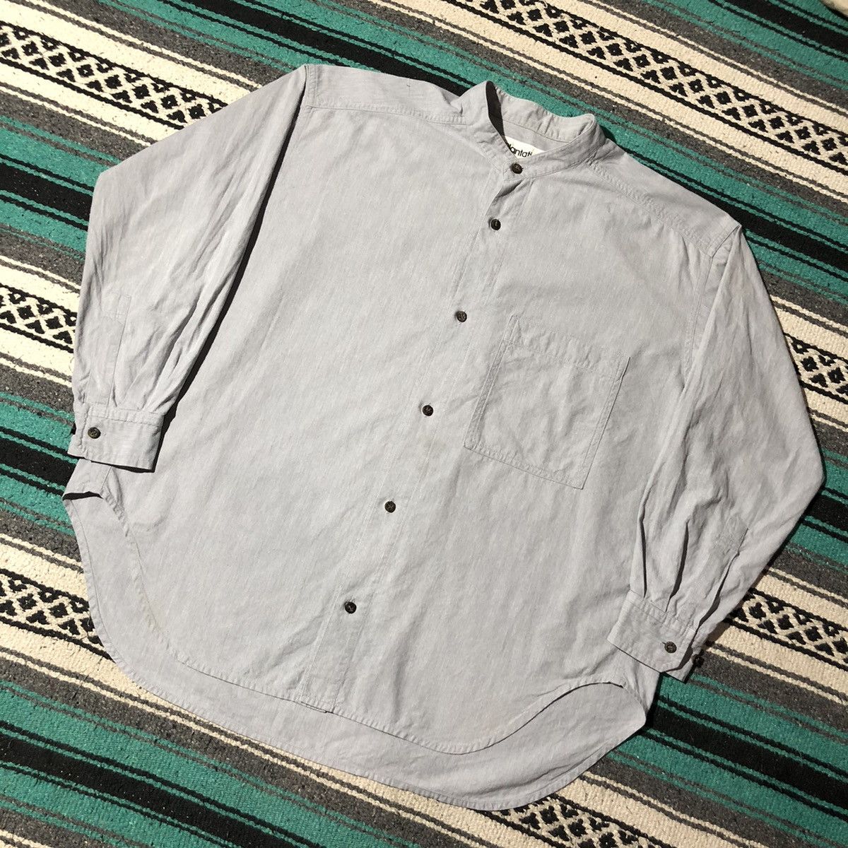 Issey Miyake Plantation Shanghai Boxy Shirt 🥬 Size US M / EU 48-50 / 2 - 3 Thumbnail
