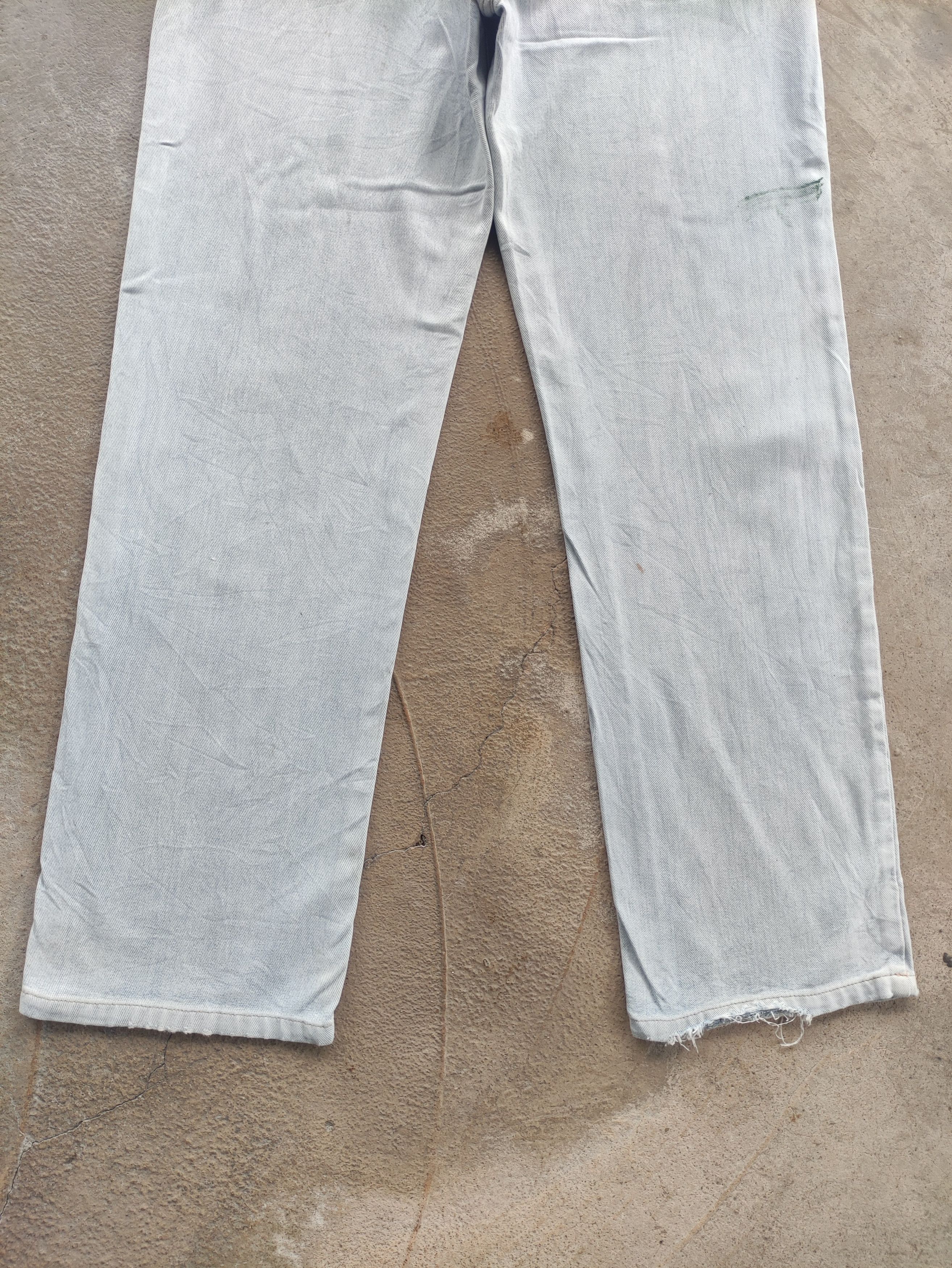 Edwin Vintage Edwin Jean Distressed Faded Denim Size US 33 - 11 Thumbnail