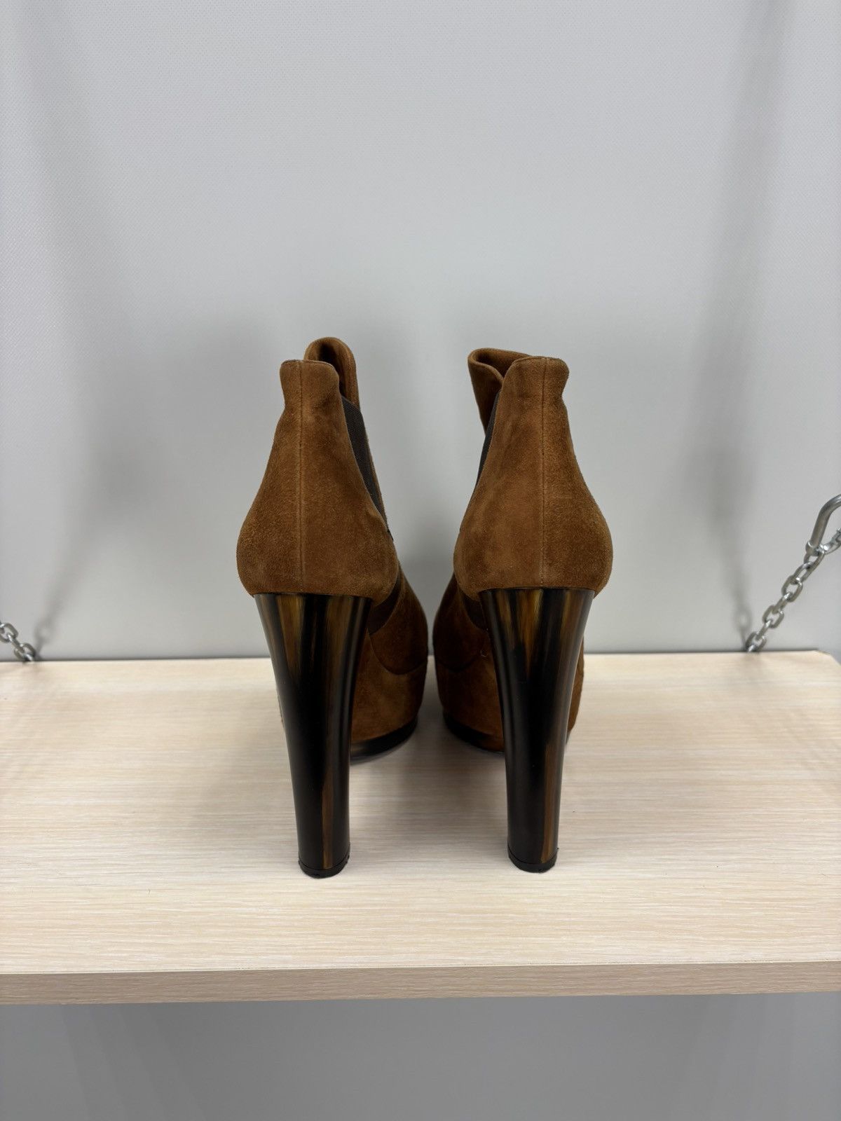 Casadei Womens heels Casadei Size 10 Color Brown Size US 10 / IT 40 - 7 Thumbnail