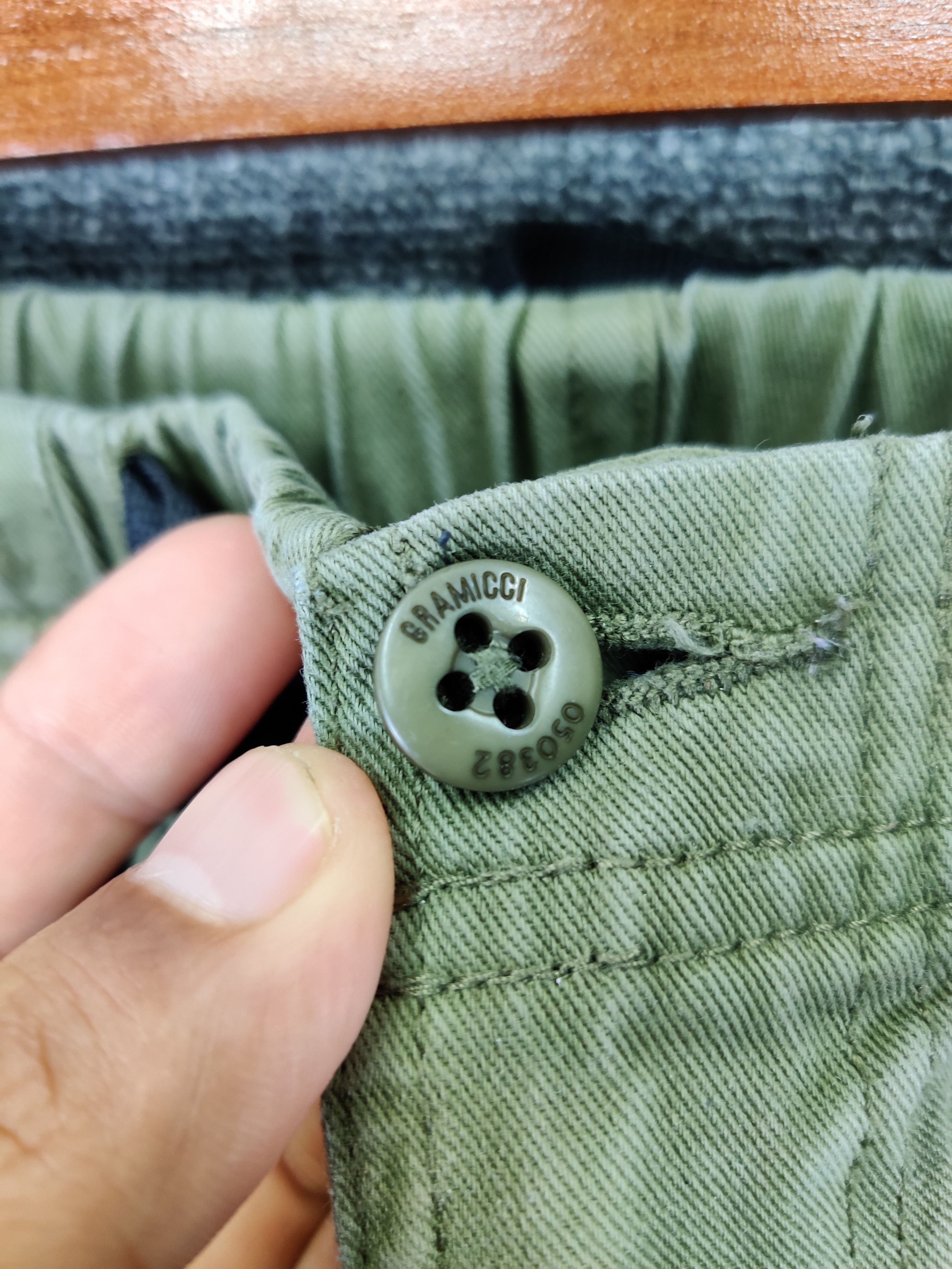 Gramicci Vintage Gramicci Loose Belt Tapered Loose Army Pants Size US 30 / EU 46 - 8 Thumbnail