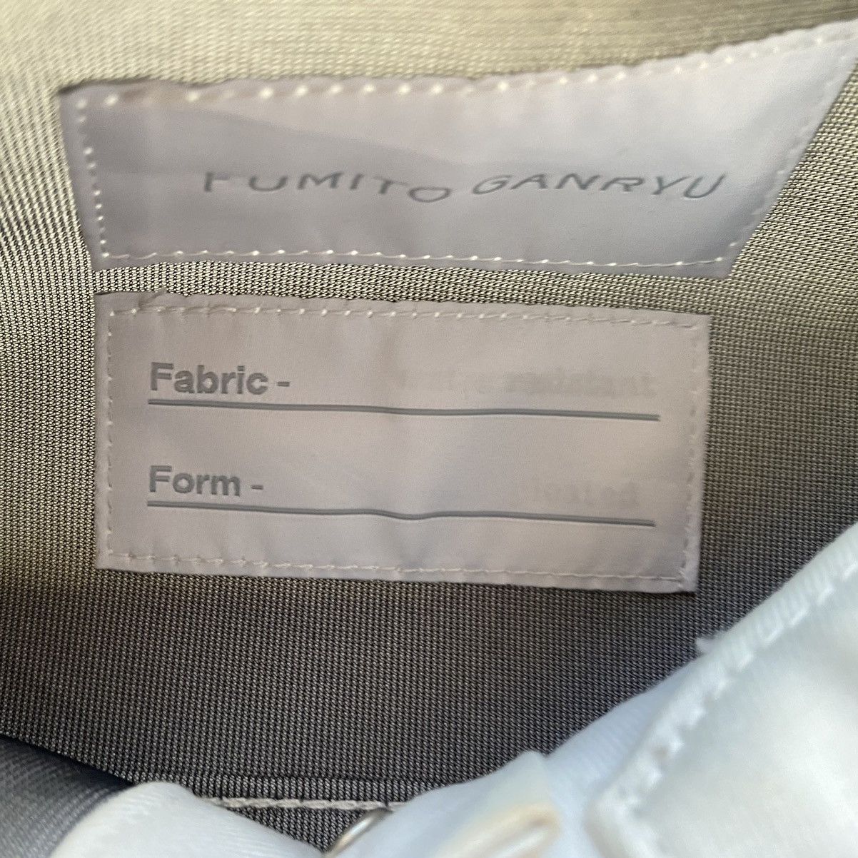 Comme des Garcons White Water-Resistant Pleated Jacket Size US M / EU 48-50 / 2 - 9 Thumbnail