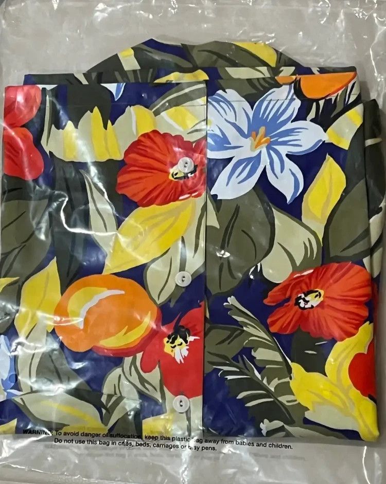Aime Leon Dore Aime Leon Dore Cropped Camp Shirt Floral Size US L / EU 52-54 / 3 - 2 Thumbnail