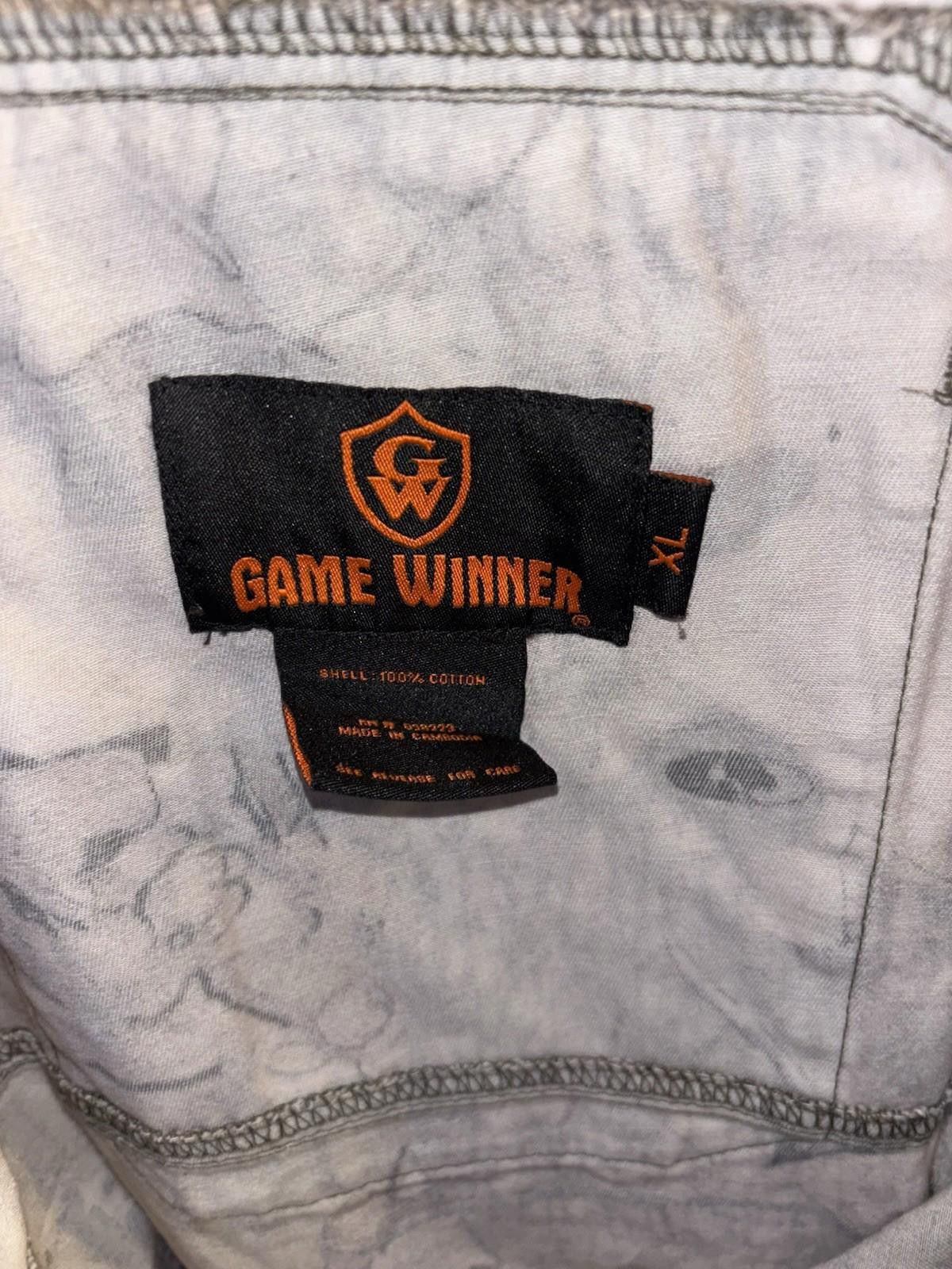 Realtree Game Winner Mens XL Realtree Camo Cargo Pants Cinch Waist Size ONE SIZE - 3 Thumbnail