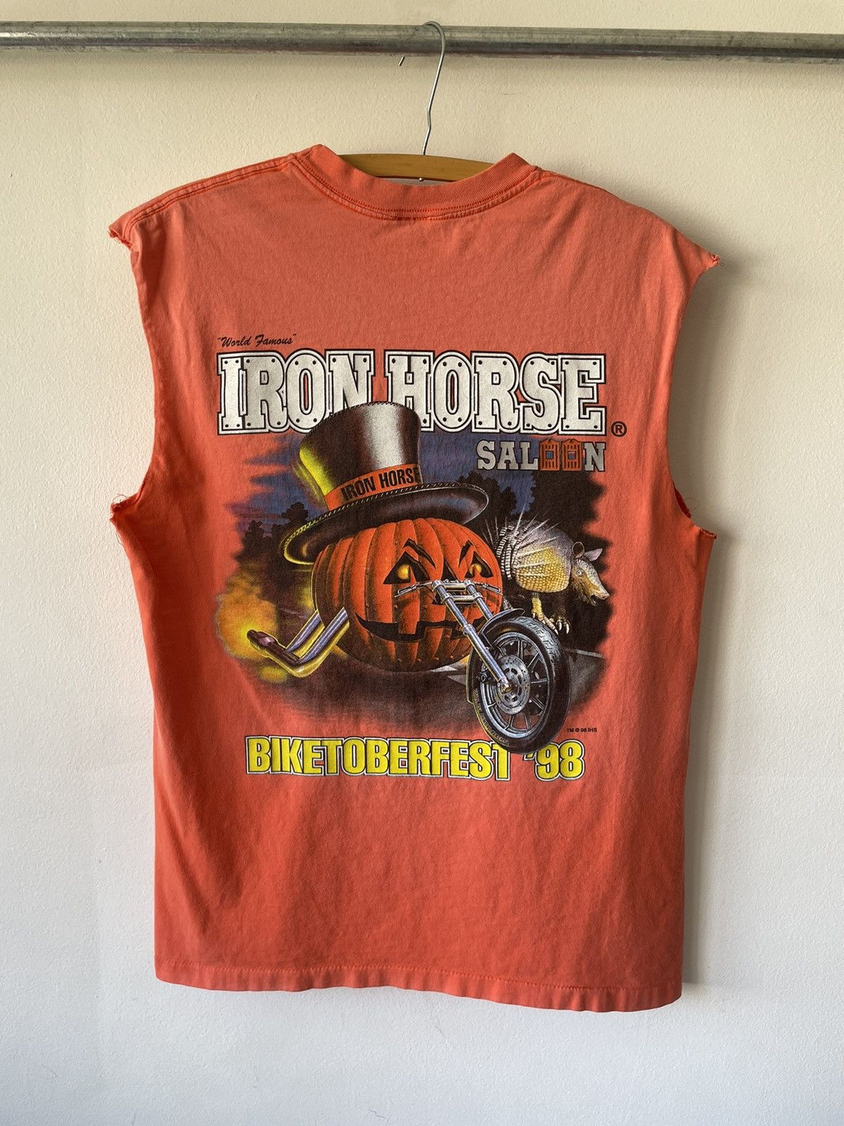 Streetwear × Vintage Vintage Sleeveless Iron Horse Saloon 