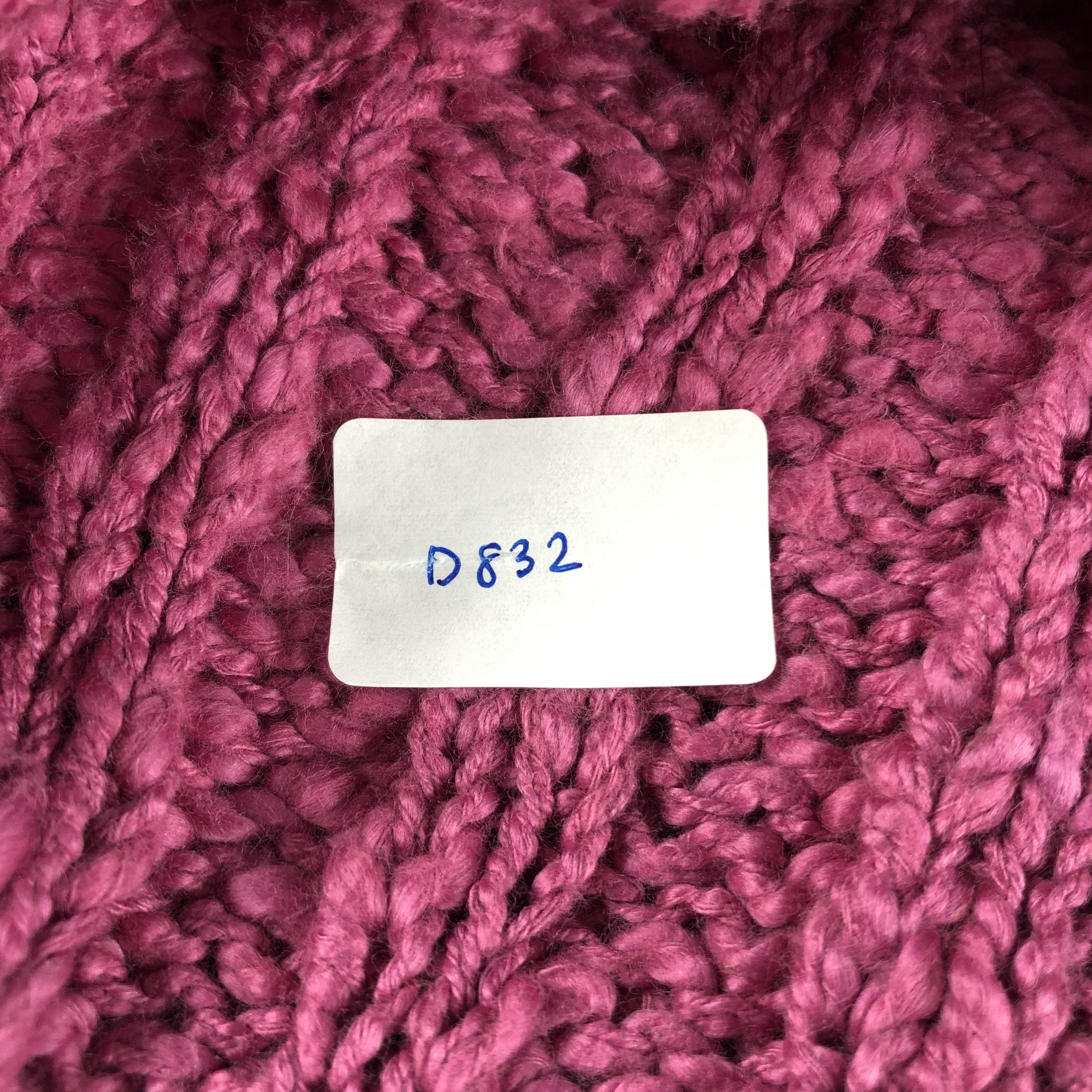 Vintage Womens Amina Pink Ribbed Knit Beanie Snow Hat Snow Cap -D832 Size ONE SIZE - 6 Thumbnail