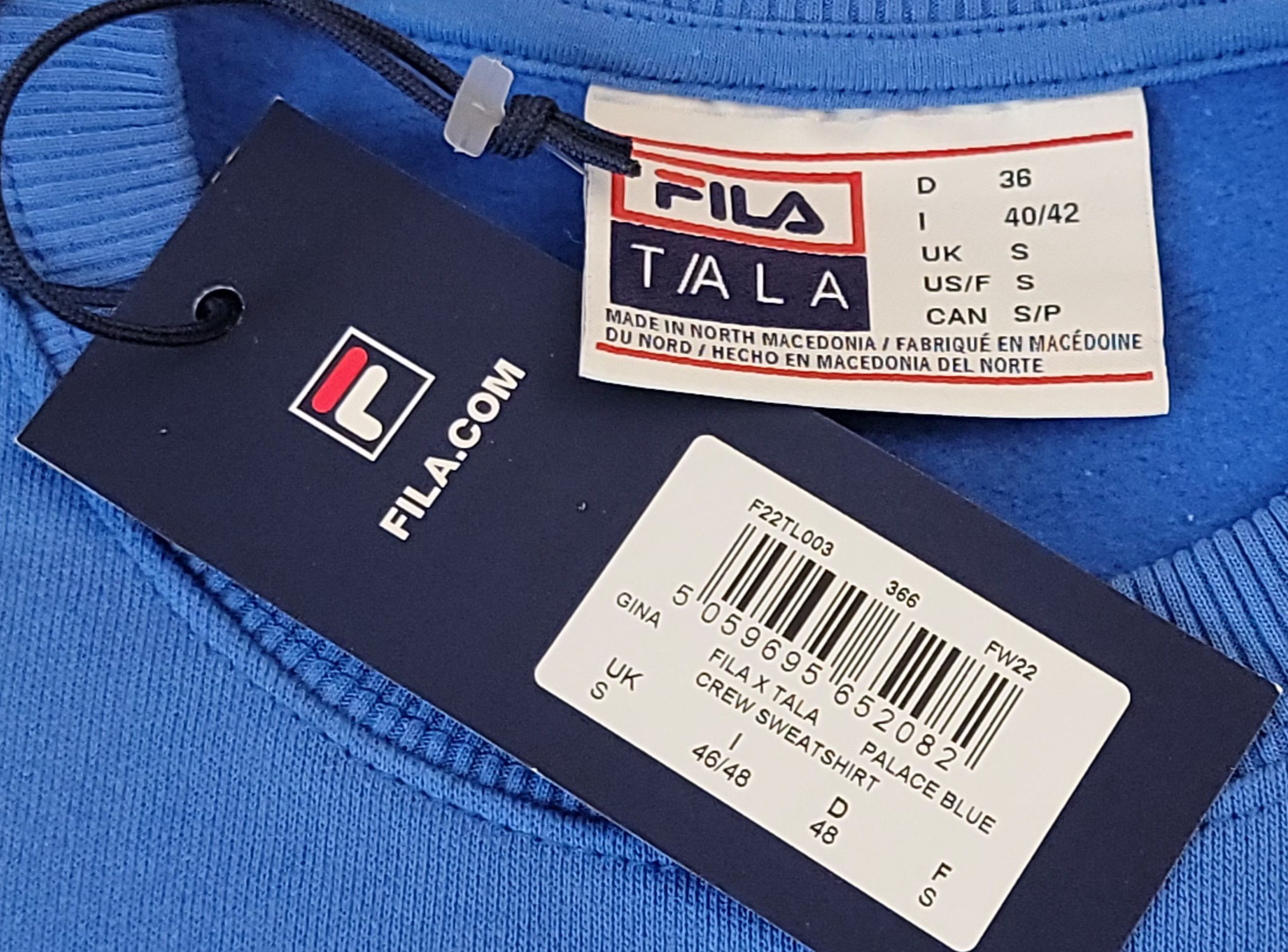 Fila Fila x Tala Limited Edition + Rare Oversized Sweatshirt BNWT Size S / US 4 / IT 40 - 2 Thumbnail