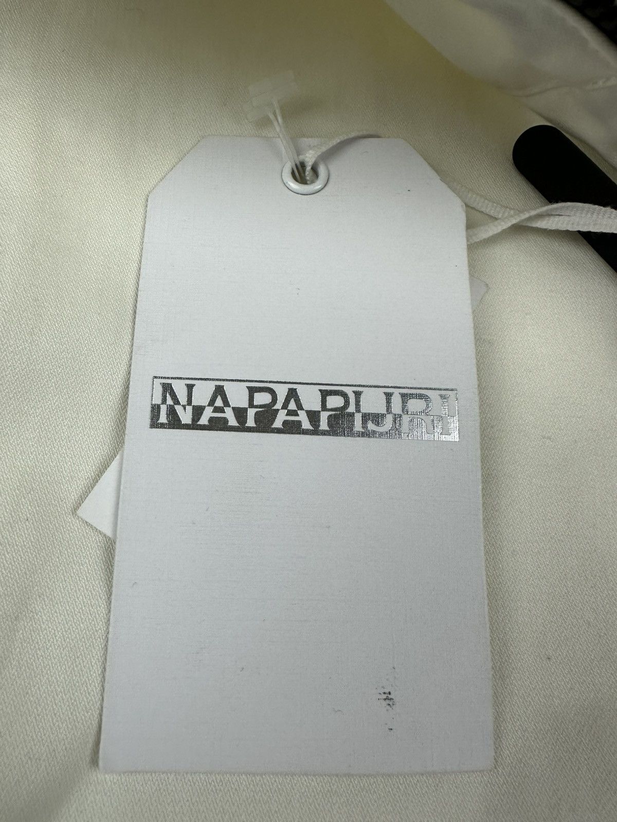 Napapijri New ❗️NAPAPIJRI Anorak Jacket Graphic White Half-Zip Size US L / EU 52-54 / 3 - 4 Thumbnail