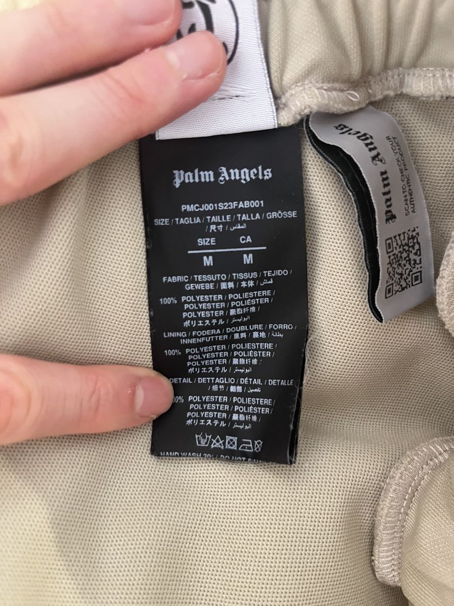 Palm Angels Palm Angels Beige Tracksuit Pants Size US 30 / EU 46 - 9 Thumbnail