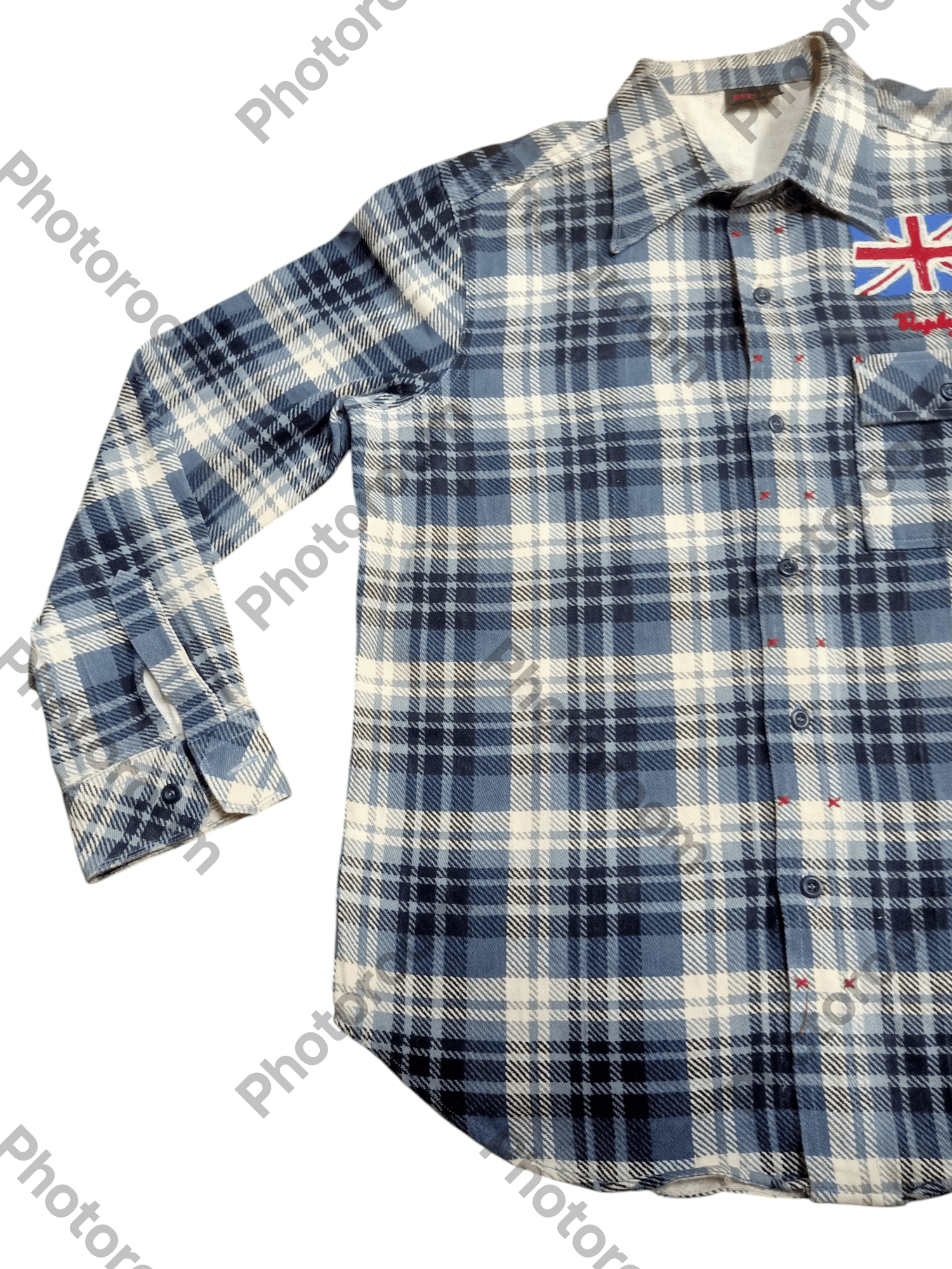 Replay Replay Flannel Poket Men Poket Cotton Size US L / EU 52-54 / 3 - 11 Thumbnail