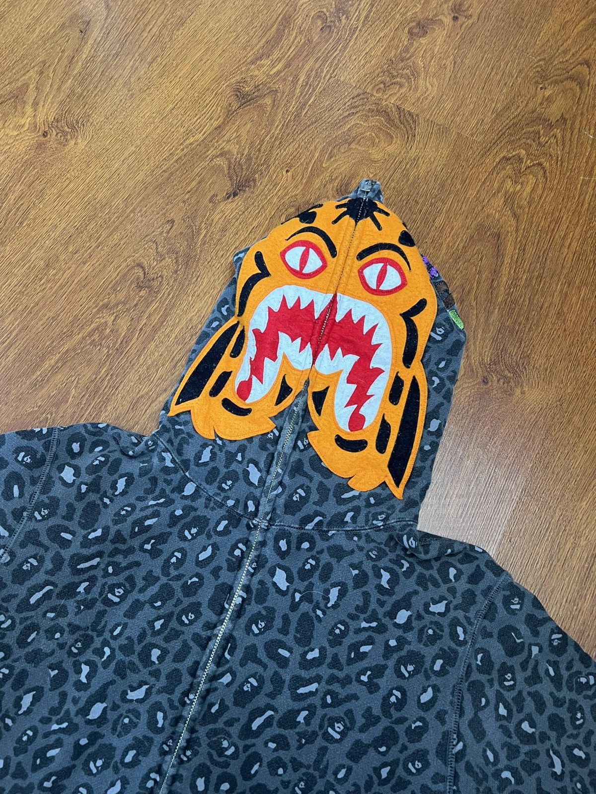 Bape Leopard Camo Tiger Full Zip Hoodie Size US M / EU 48-50 / 2 - 2 Thumbnail