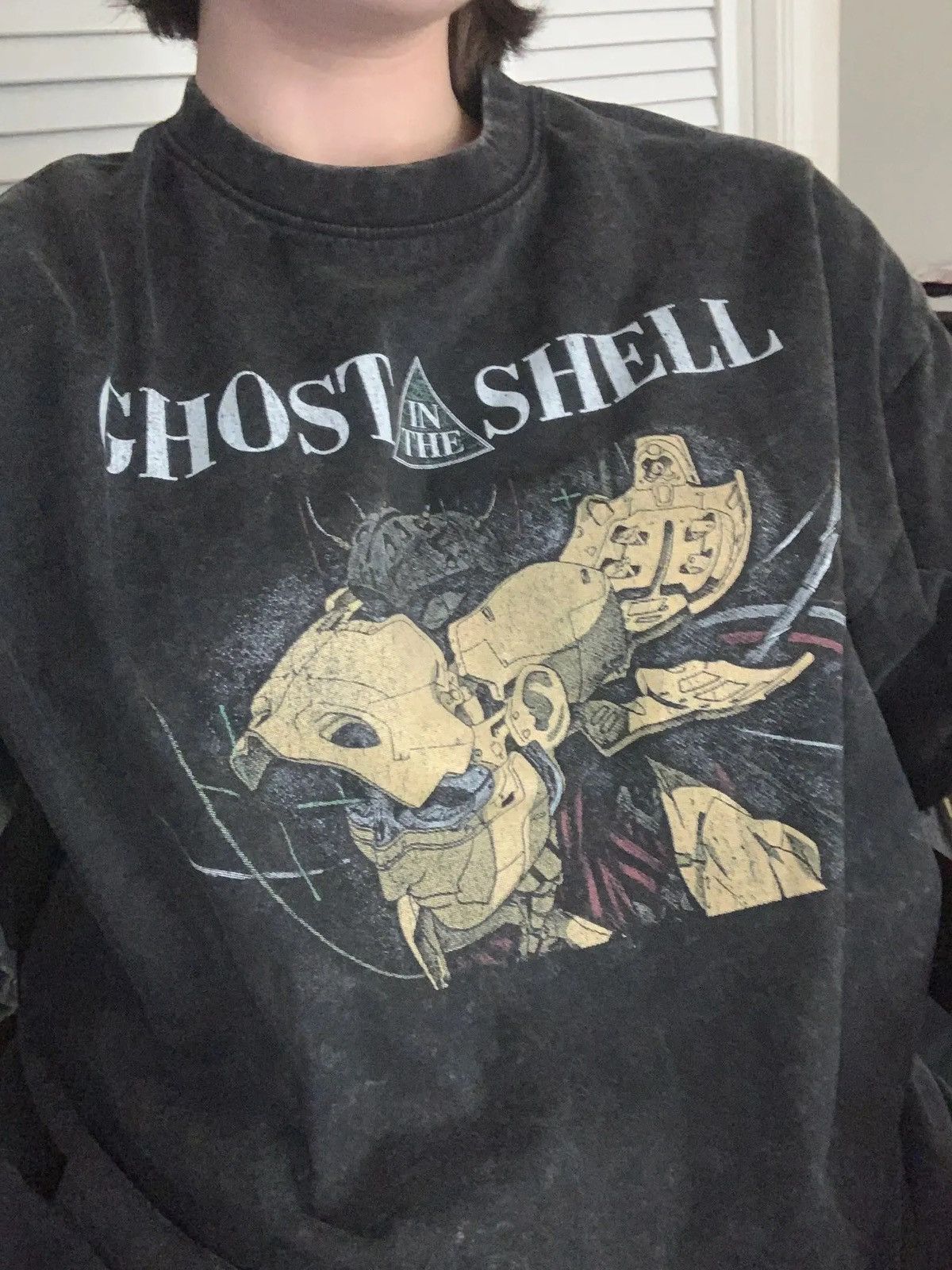 Japanese Brand × Vintage Anime Ghost In Shell Graphic Printed Tshirt Size US L / EU 52-54 / 3 - 7 Thumbnail