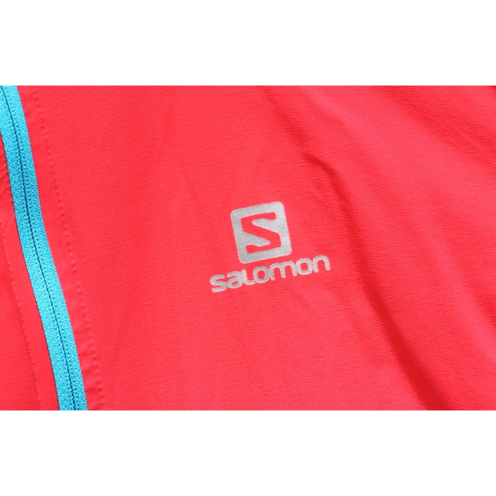 Salomon Salomon Clima Wind Hooded Lightweight Jacket Women M Windbreaker Red Jacket Size M / US 6-8 / IT 42-44 - 4 Thumbnail