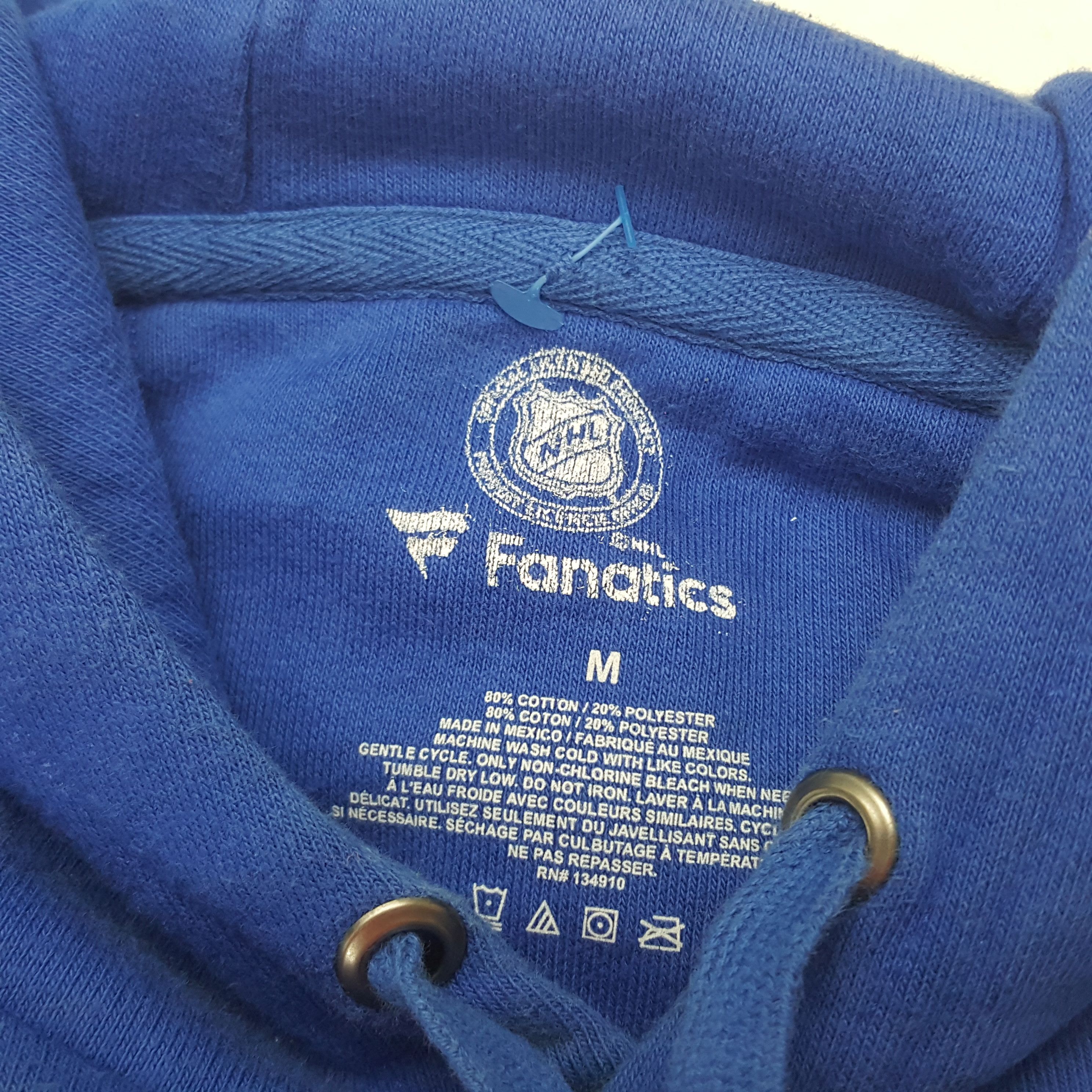 NHL × Vintage Vintage New York Rangers Hockey Ice Team Hoodies C288N5 Size US S / EU 44-46 / 1 - 4 Thumbnail