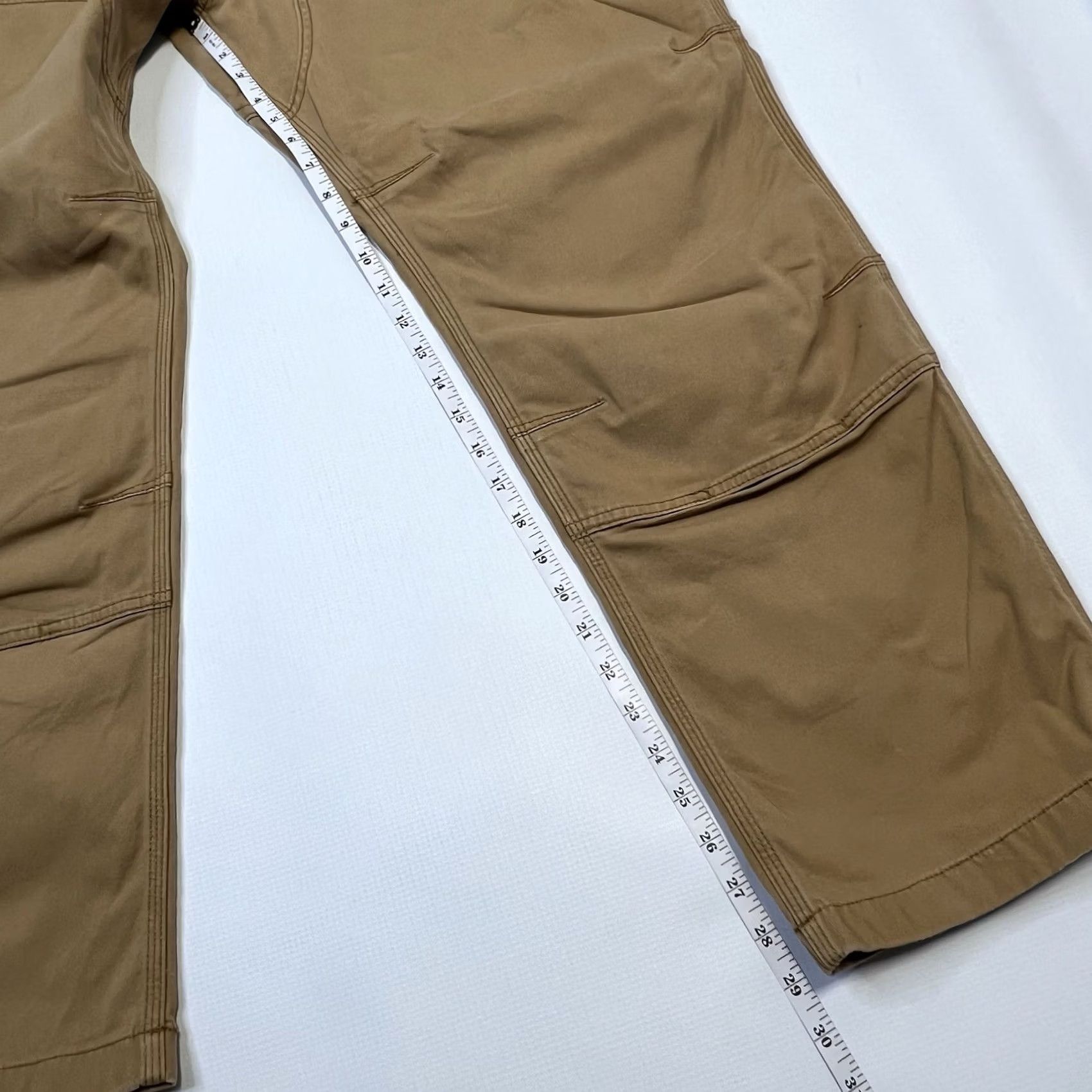 Carhartt Carhartt Loose Regular Fit Double Knee Work Duck Pants Sz 40x30 Brown Canvas 5-Pocket Carhartt Rugged Flex BN2802-M Mens Pants Size US 40 / EU 56 - 3 Thumbnail
