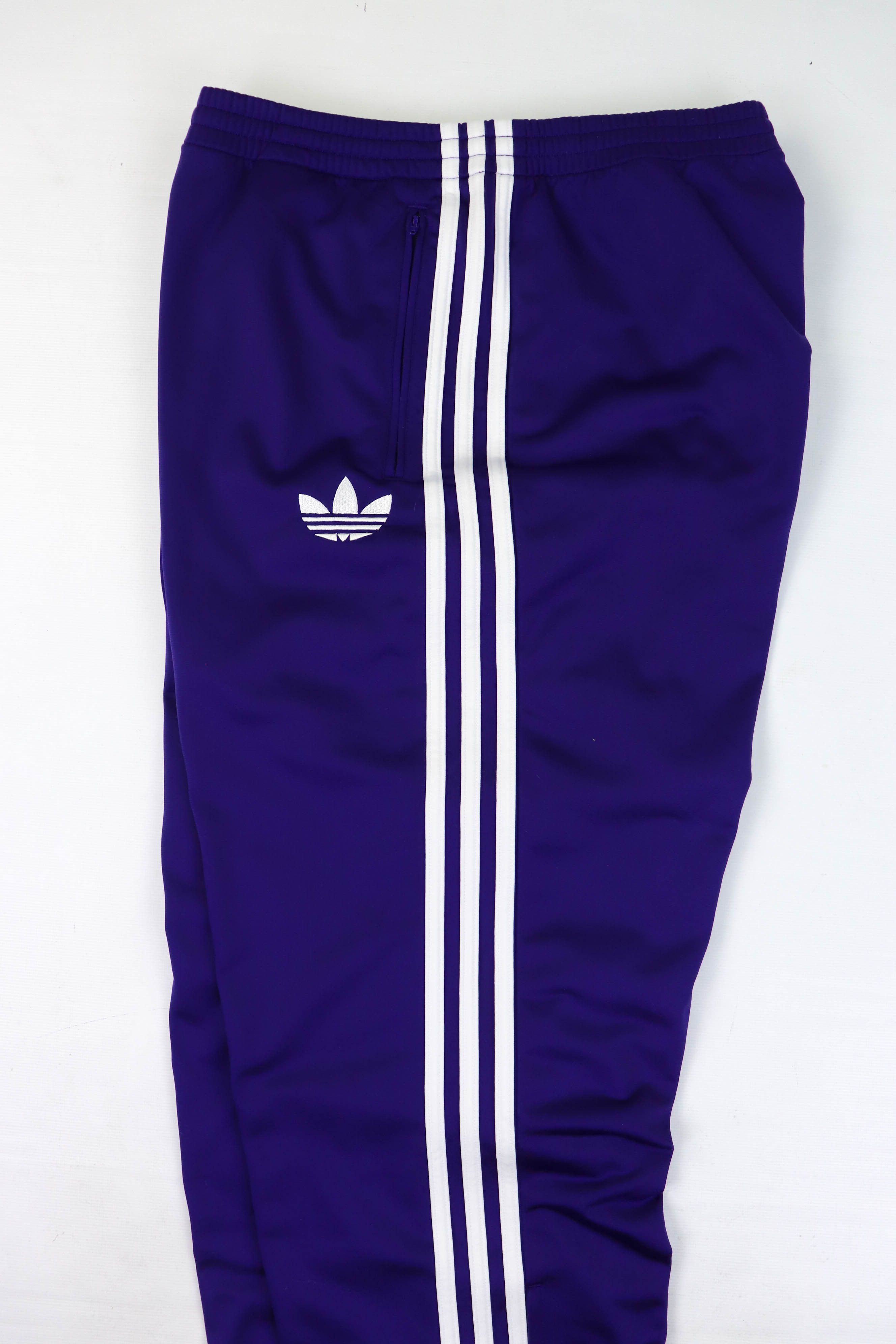Adidas Adidas 2011 Vintage Three Stripes Purple Track Pants Size US 36 / EU 52 - 6 Thumbnail