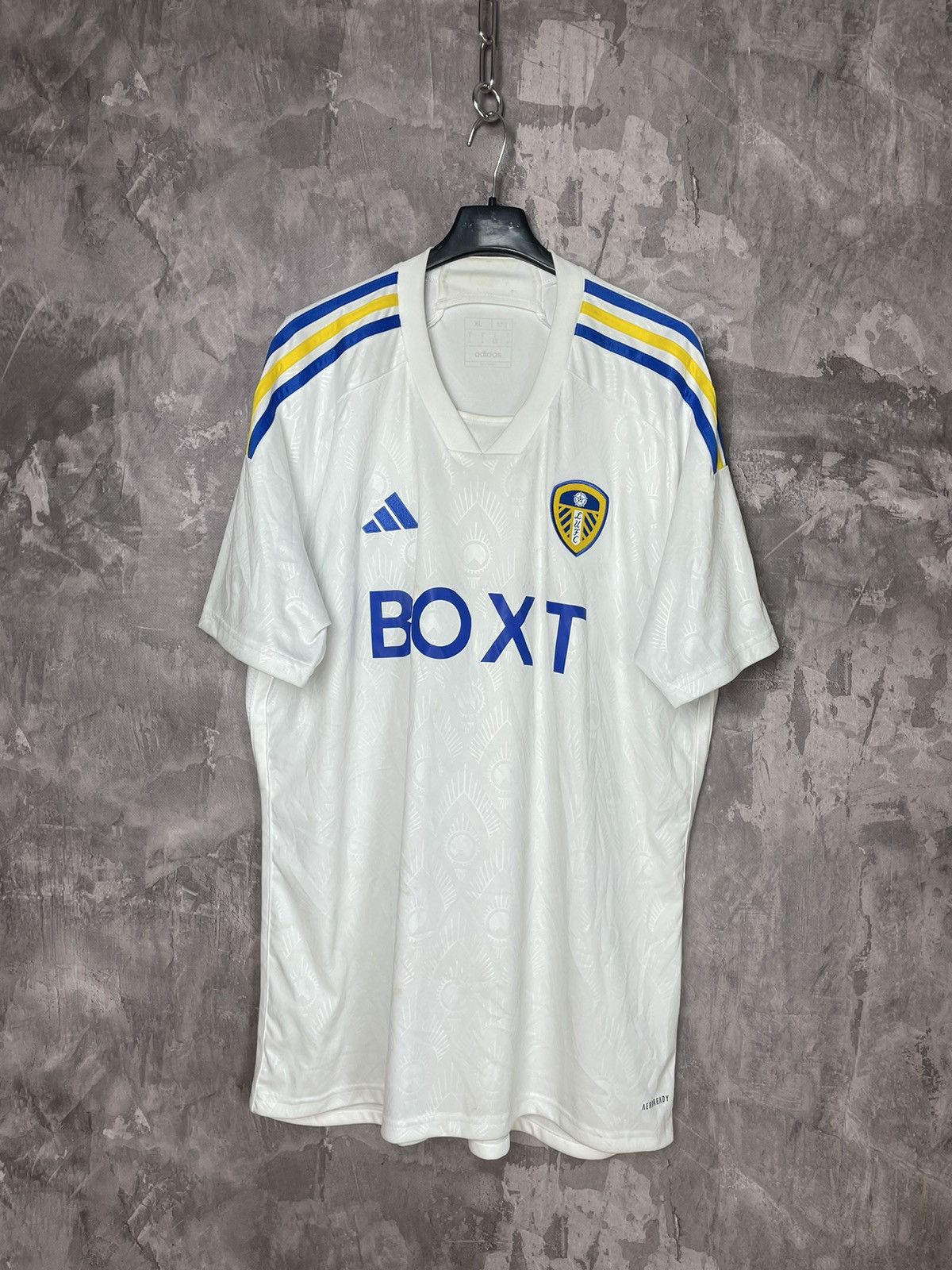 Adidas × Vintage VINTAGE 2022 ADIDAS LEEDS UNITED LUFC SOCCER JERSEY Y2K HOME Size US XL / EU 56 / 4 - 1 Thumbnail