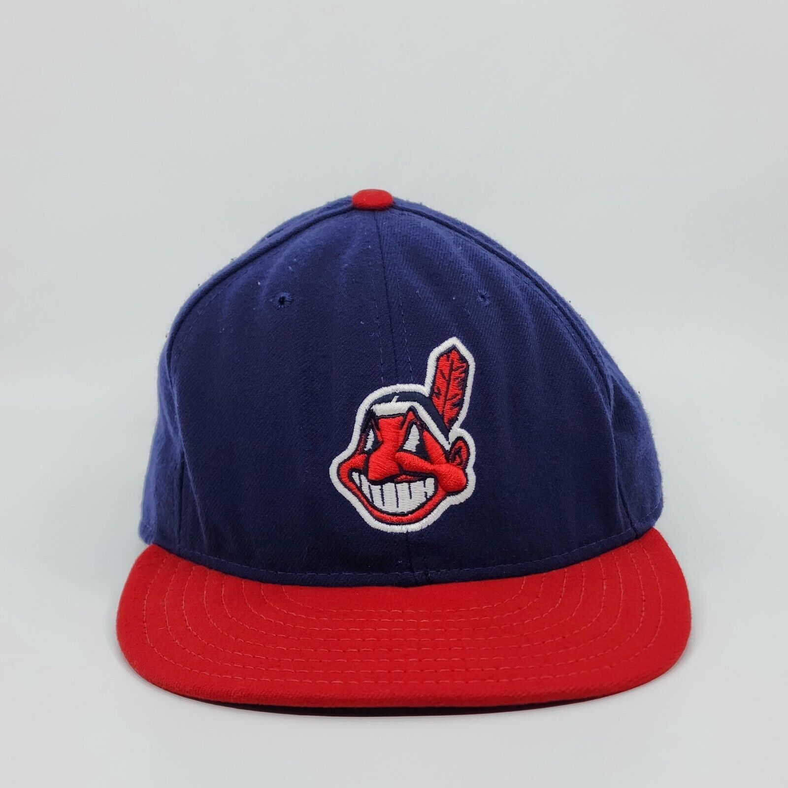廃盤 Cleveland Indians NEW ERA 7 3/8 カスタム New Era Cleveland Indians, 59Fifty, Fitted 7 3/8, 