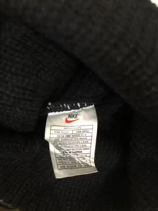 Nike × Vintage Vintage Nike Spell Out beanie Size ONE SIZE - 5 Thumbnail