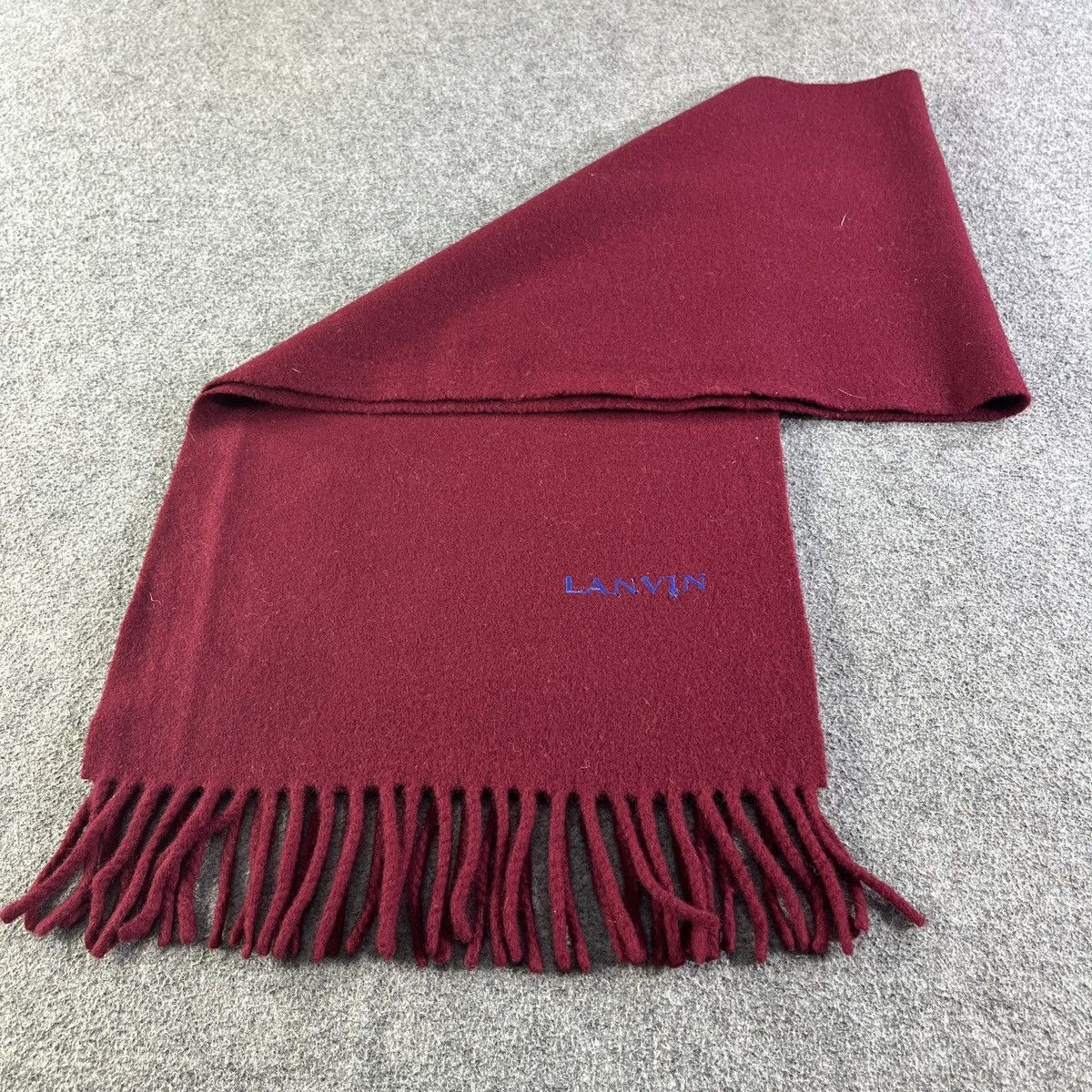Lanvin × Vintage Lanvin Scarf / Muffler / Neckwear T1098 Size ONE SIZE - 2 Thumbnail