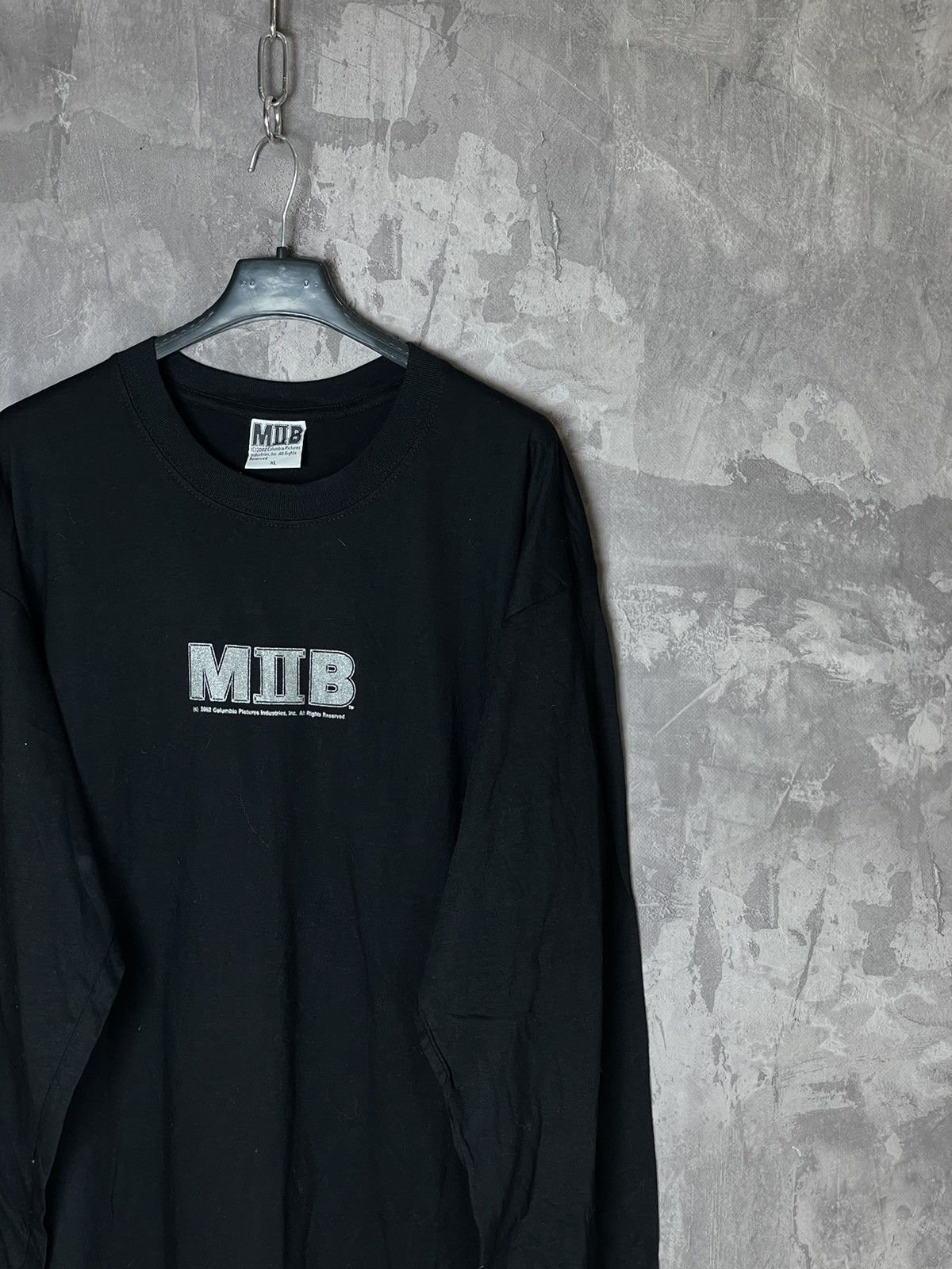 Band Tees × Vintage Vintage Men In Black MIB 2002s Very Rare Long Sleeve Tee Size US XL / EU 56 / 4 - 4 Thumbnail