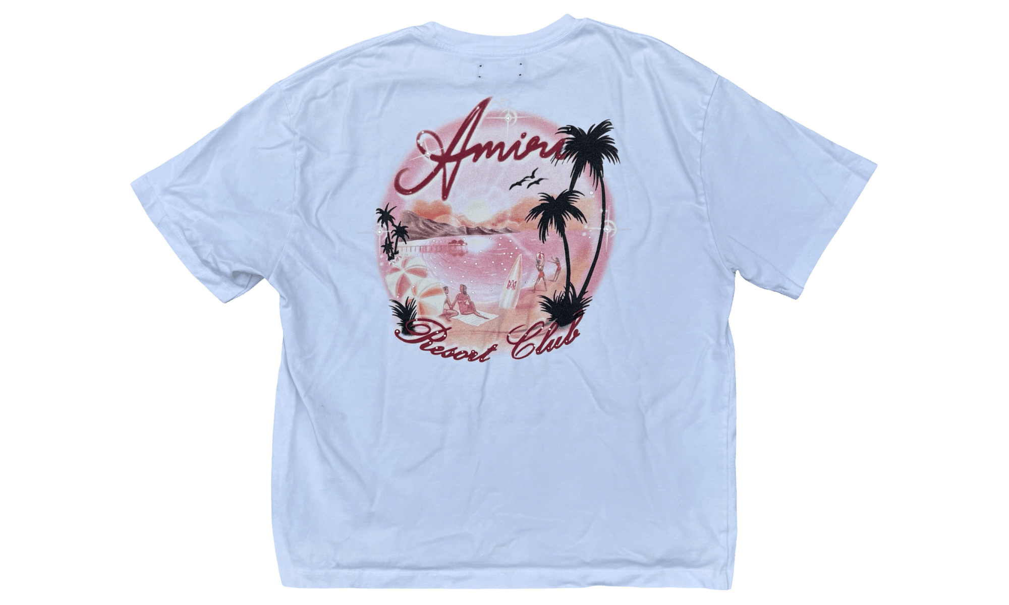 Amiri Amiri Airbrushed Mermaid T-shirt | Grailed