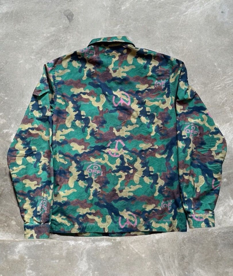 Off-White Off-White Camouflage Overshirt Virgil Abloh Size US M / EU 48-50 / 2 - 12 Thumbnail