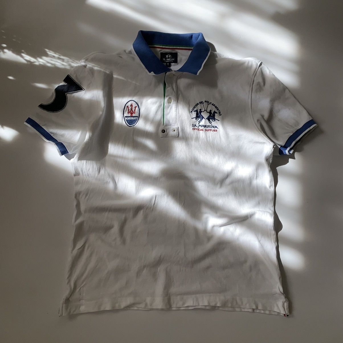 Other Vintage La Martina Maserati Racing Polo Tee 3 Size US XL / EU 56 / 4 - 1 Thumbnail