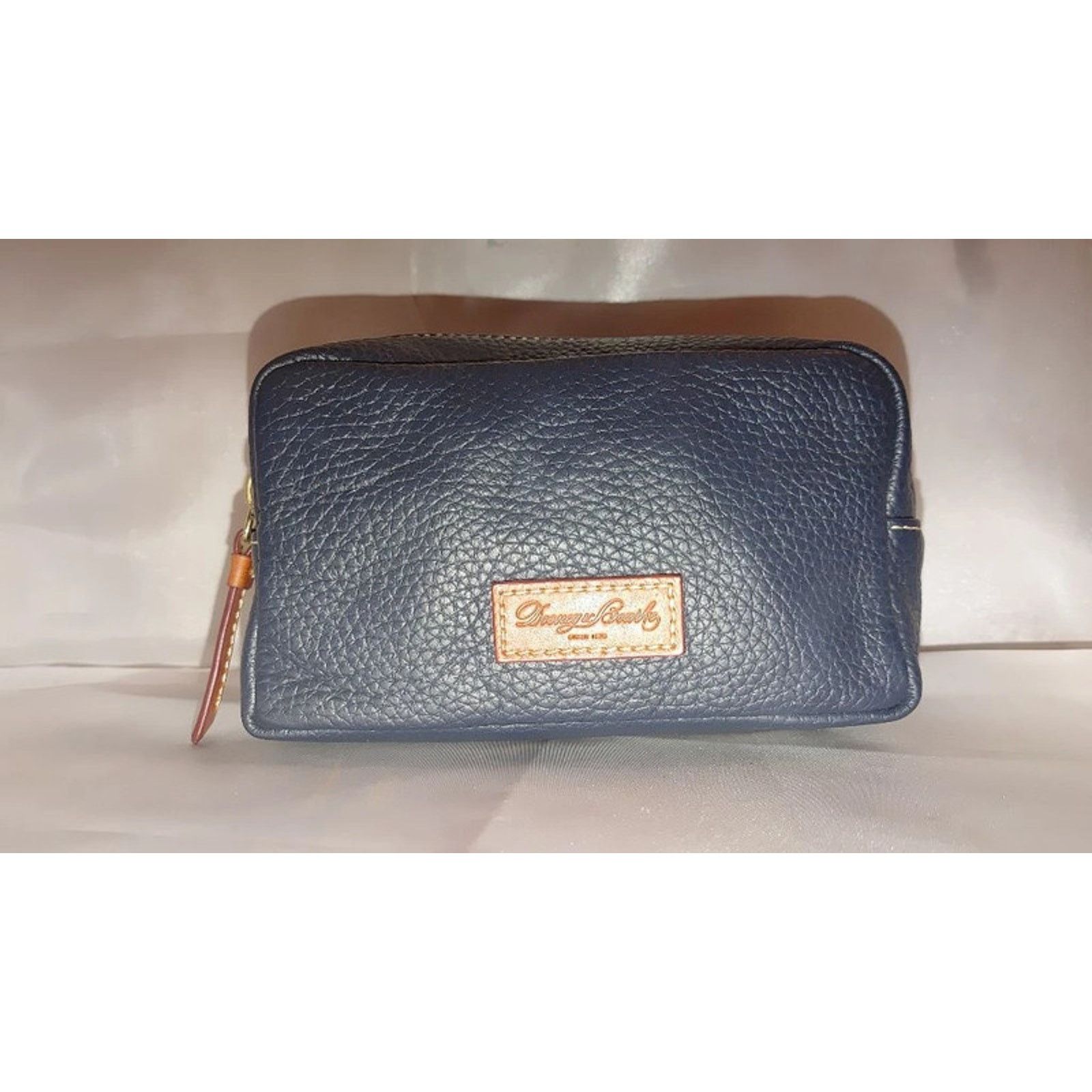 Dooney & Bourke Dooney & Bourke Pebbled Leather Zippered Pouch Size ONE SIZE - 2 Thumbnail