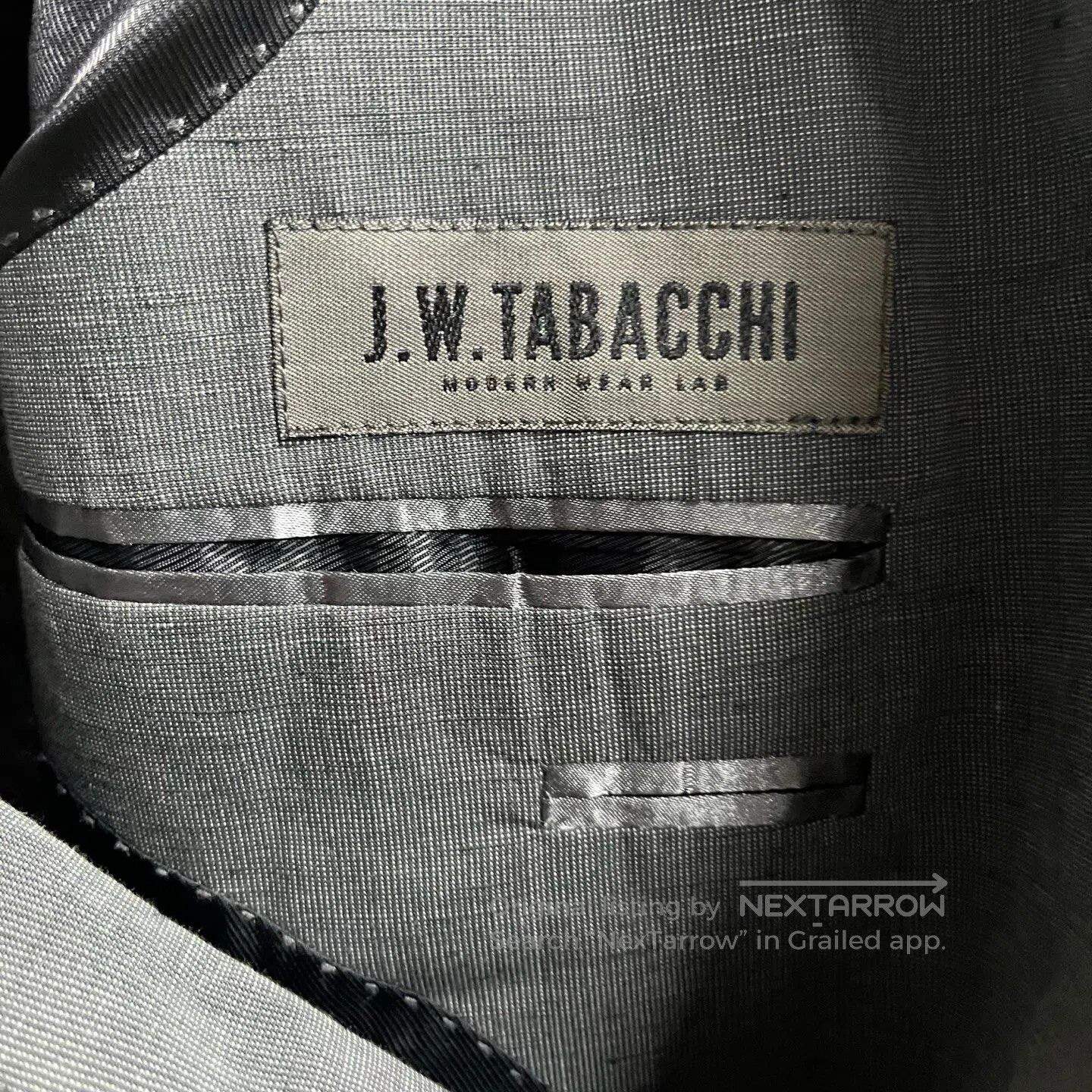 Other j.w.tabacchi Flap-collared long-sleeved blazer| Size 52R - 3 Thumbnail