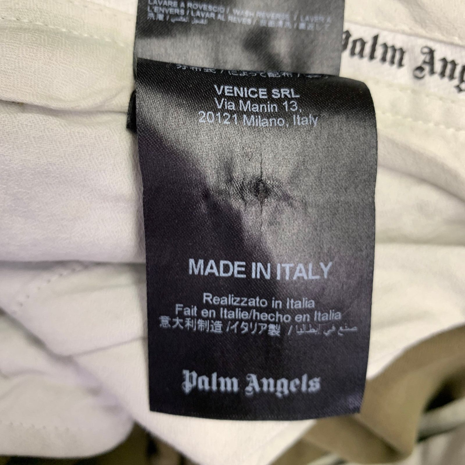 Palm Angels Size 38 Green Gold Striped Trim Cotton Chino Casual Pants Size US 38 / EU 54 - 8 Thumbnail