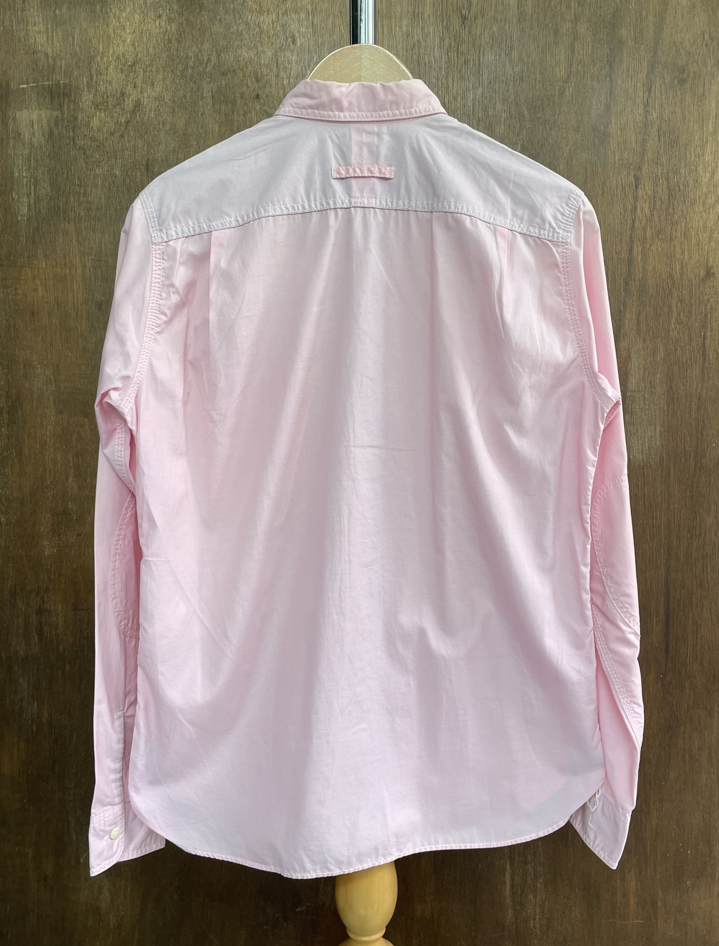 Comme des Garcons CDGH Light Pink Shirt with Thomas Mason Fabric Size US M / EU 48-50 / 2 - 6 Thumbnail