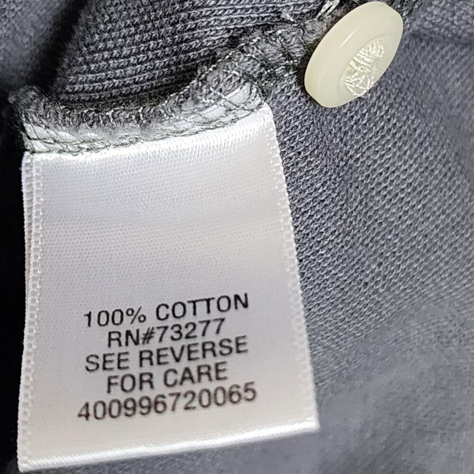 Croft & Barrow Croft & Barrow Grey Gray XL Collared Polo Shirt Size US XL / EU 56 / 4 - 4 Thumbnail