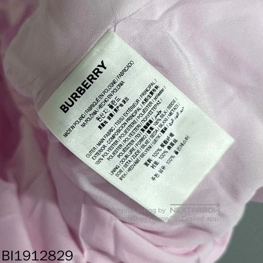 Burberry Burberry Pink Pleated Skirt. Size 35" - 6 Thumbnail