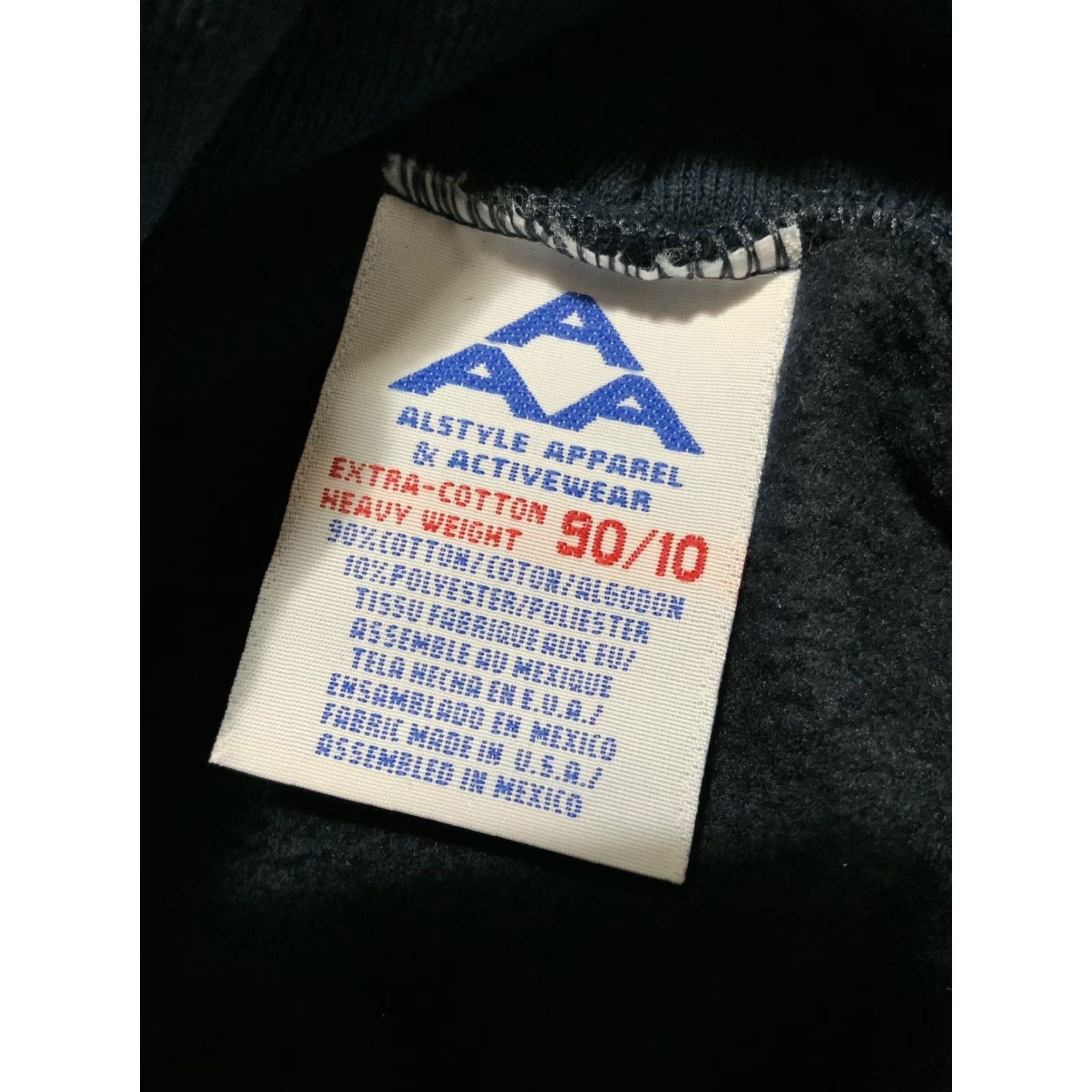 Vintage VINTAGE Greenspan’s Last OG Store South Gate Chicano Graphic Pullover Hoodie 5XL Men Navy Blue Pullover Alstyle 90/10 Classic Graphic Mens Hoodie Size US XXL / EU 58 / 5 - 6 Thumbnail